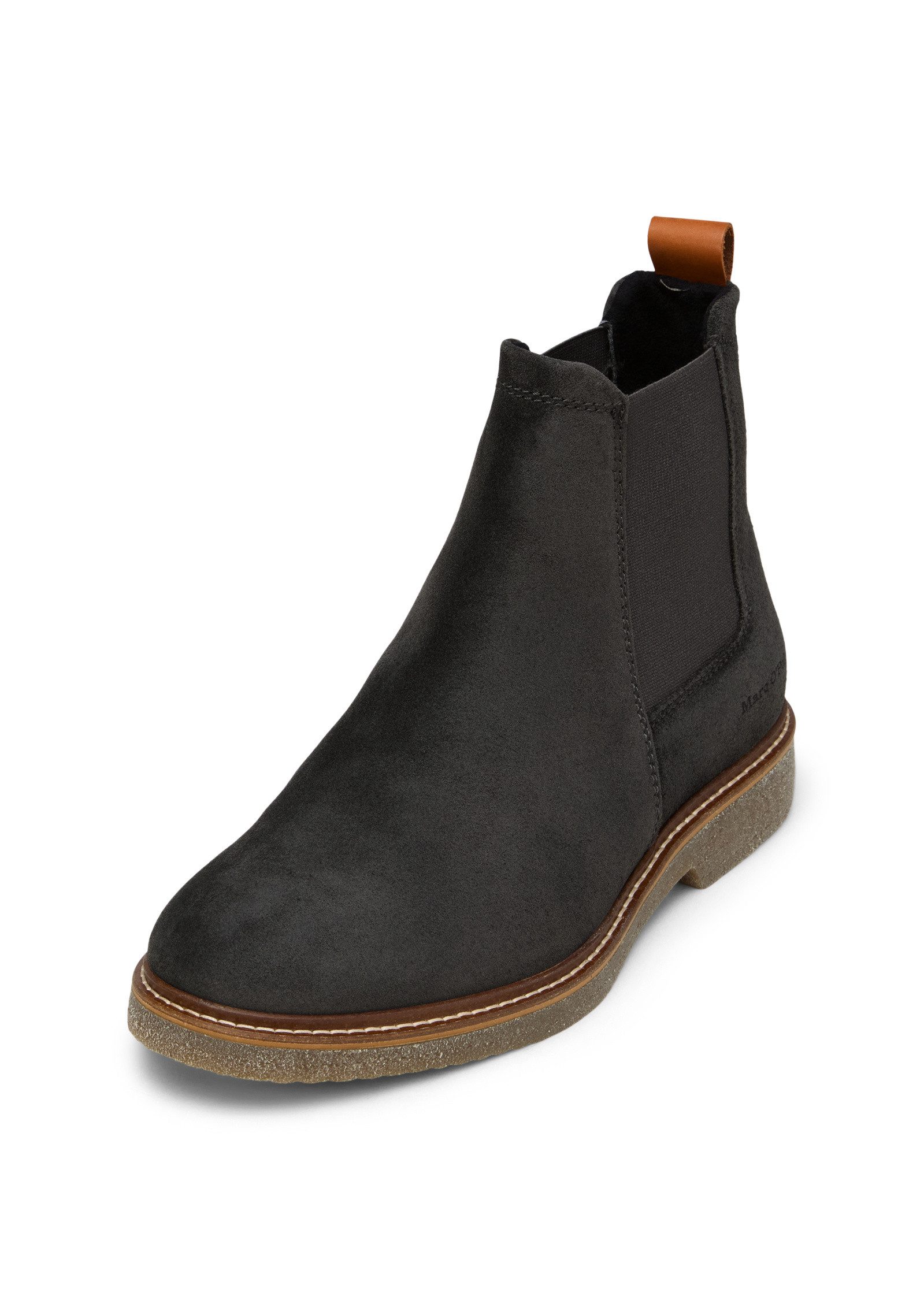 Marc O'Polo aus softem Velours-Rindleder Chelseaboots günstig online kaufen