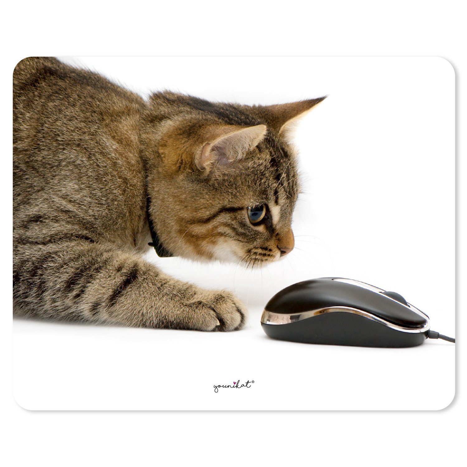 Mauspad Mauspad mit Katzen-Motiv