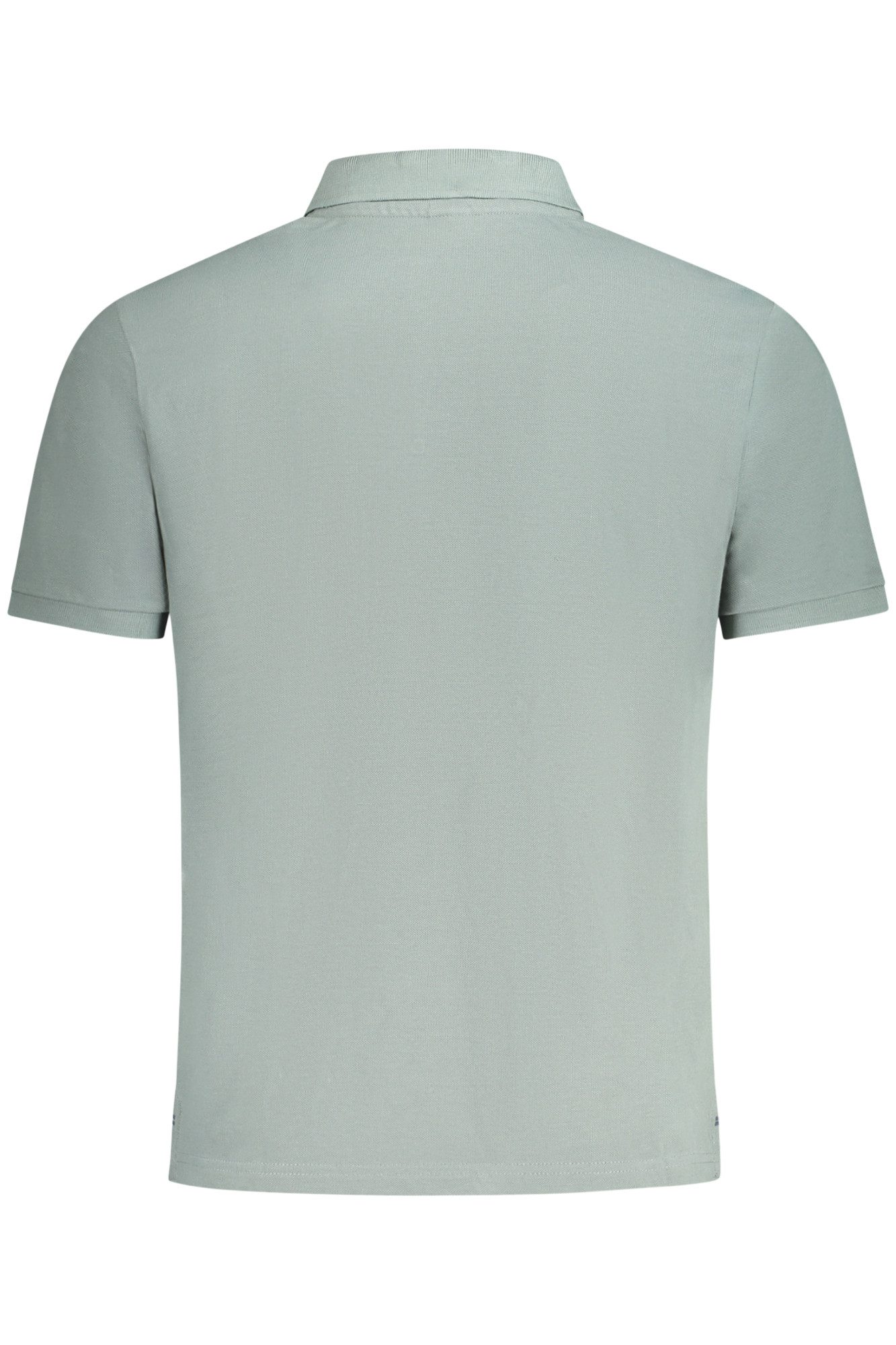 North Sails Poloshirt Grünes Herren Kurzarm-Poloshirt mit Druck und