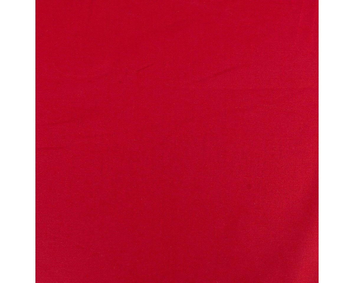 Thumbnail - SCHÖNER LEBEN. Stoff Baumwollstoff Dekostoff Canvas einfarbig rot 1,4m Breite, allergikergeeignet