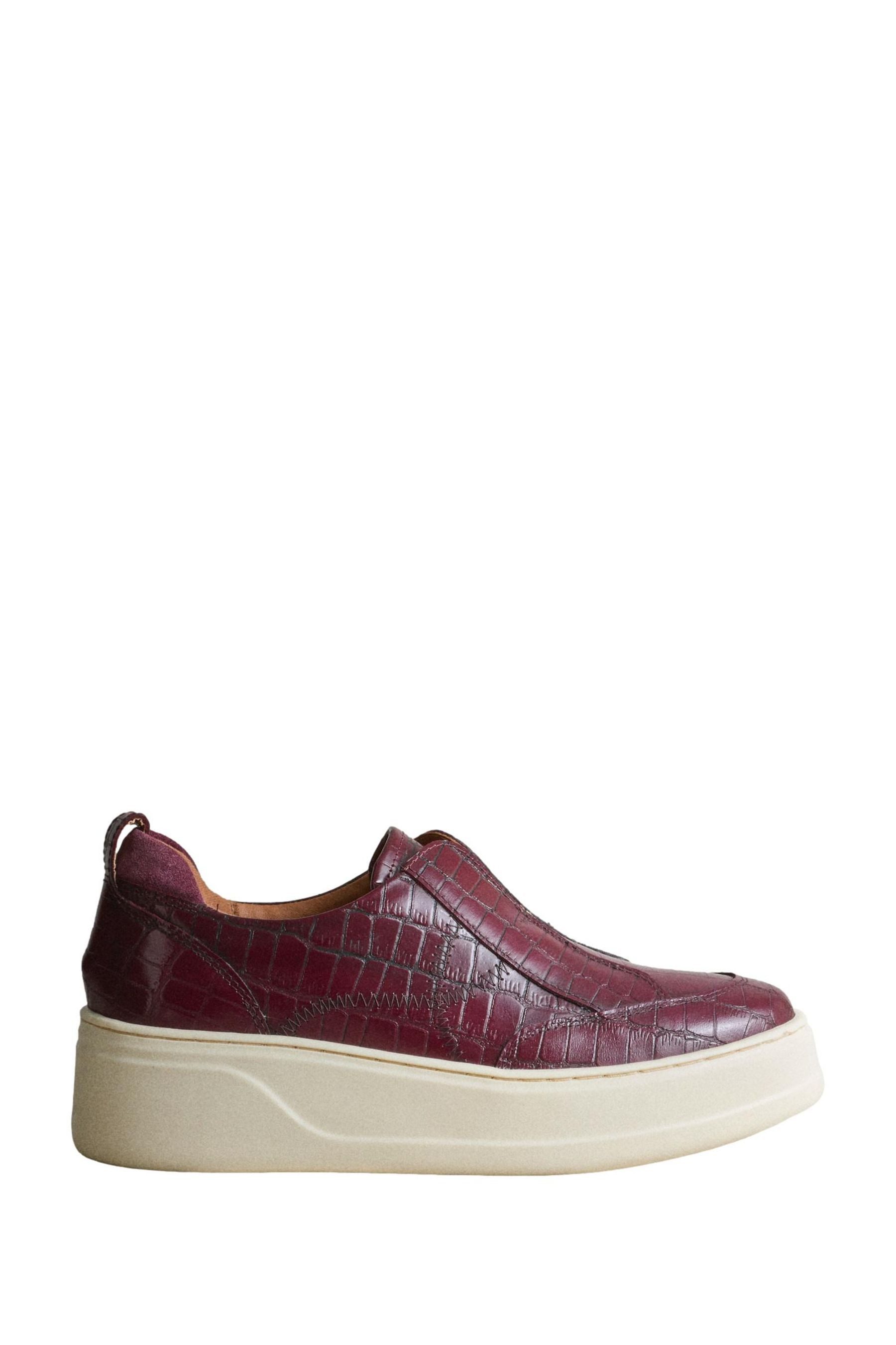 Next Signature Schnürsneaker, Keilabsatz, Premium-Leder Sneaker