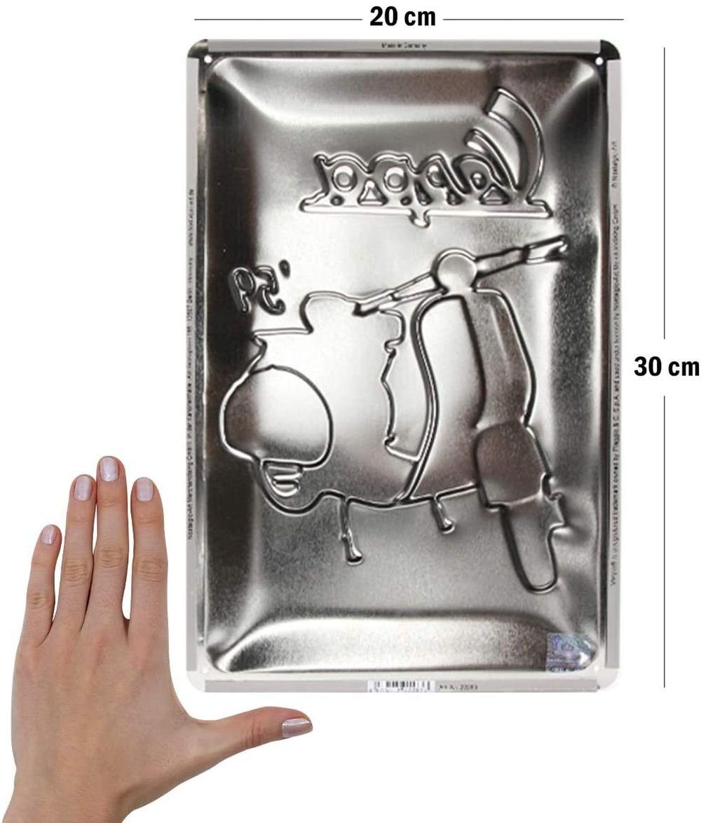 Nostalgic-Art Metallschild Blechschild 20 x 30cm - Vespa - The Italian Clas günstig online kaufen