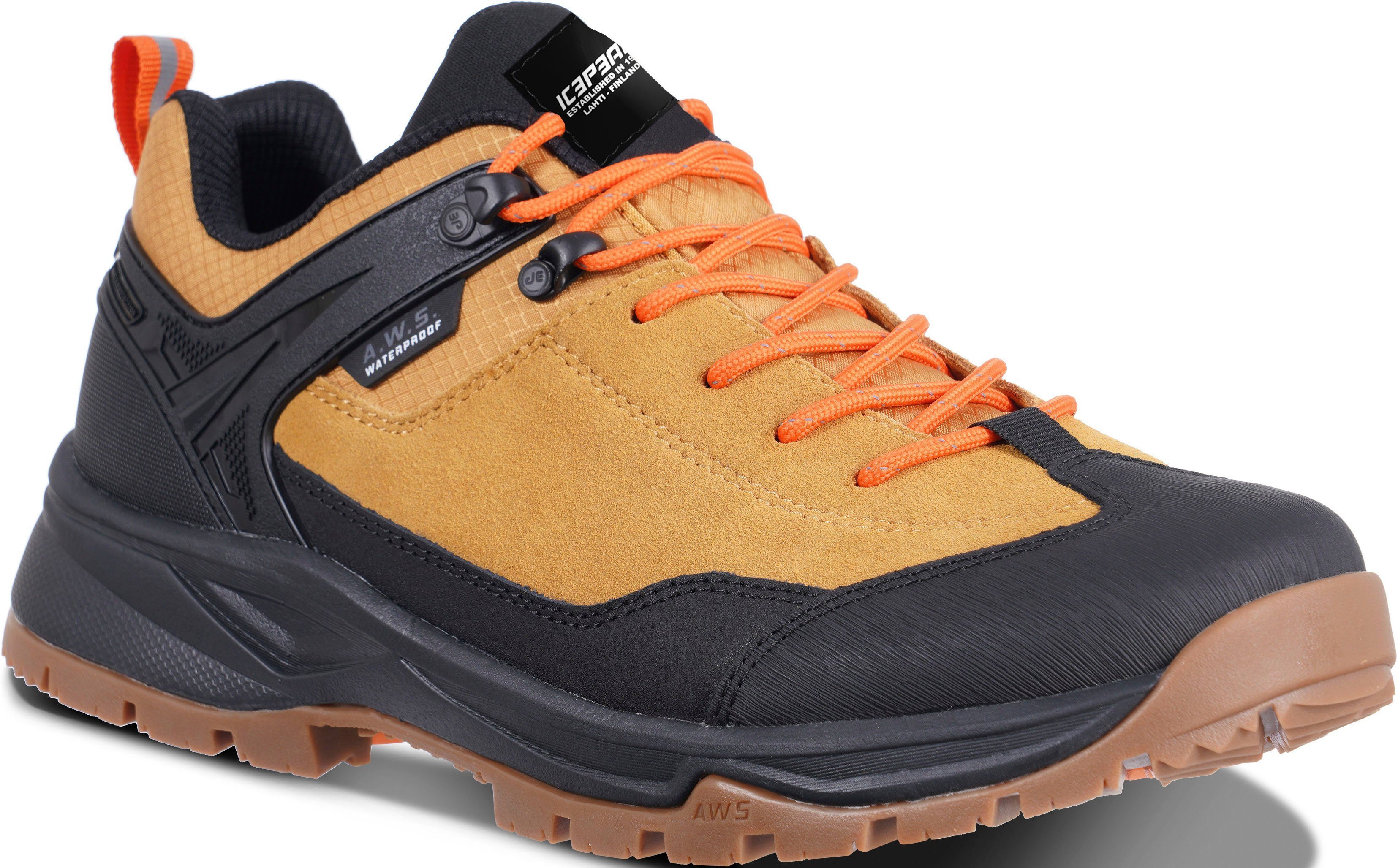 ICEPEAK Scarpe ABAI MS 680 – Da Donna Impermeabili E Traspiranti, Colore Borgogna, Suola Antiscivolo