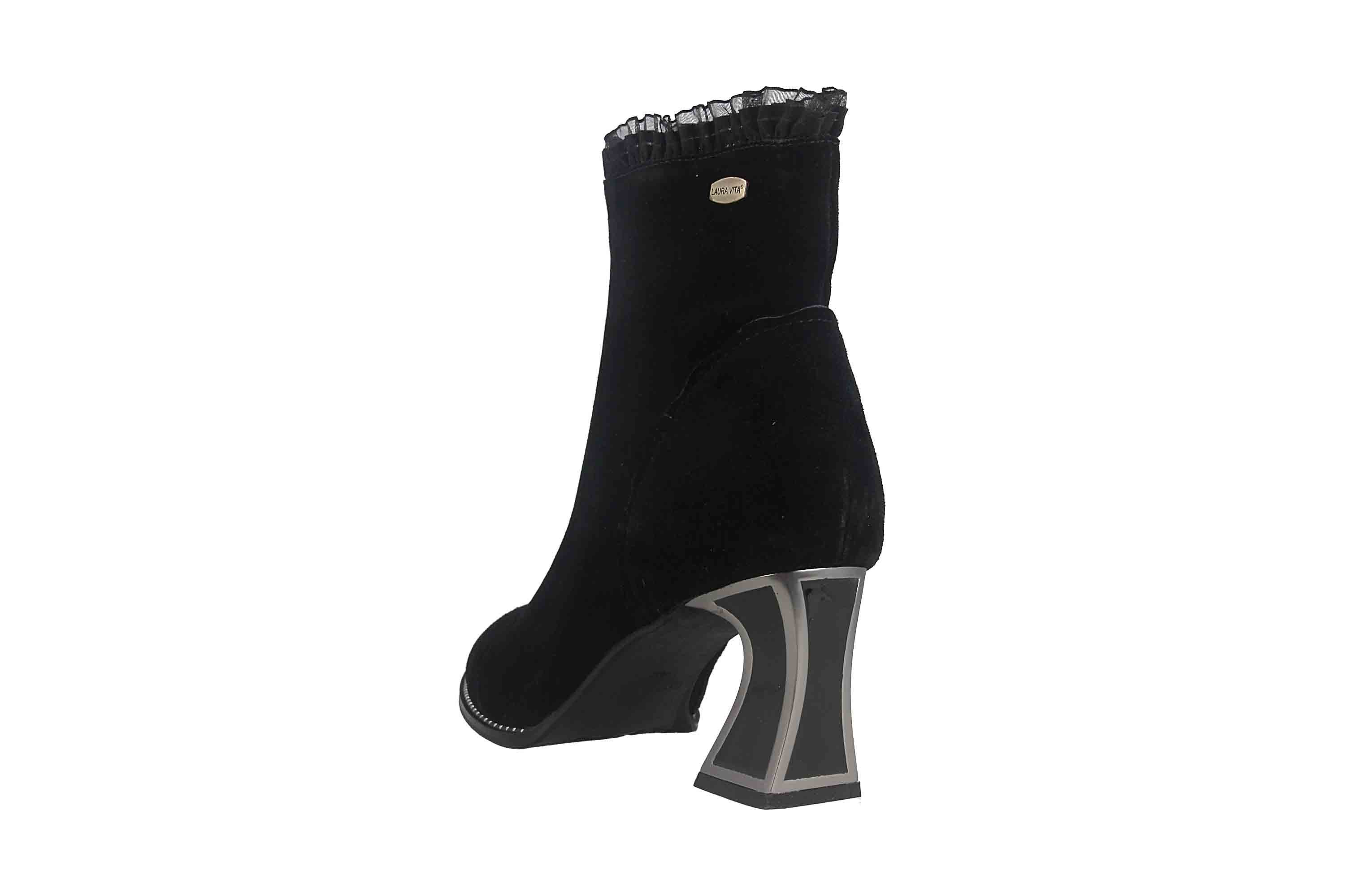 12 Noir Stiefelette uni LAURA VITA JACBO