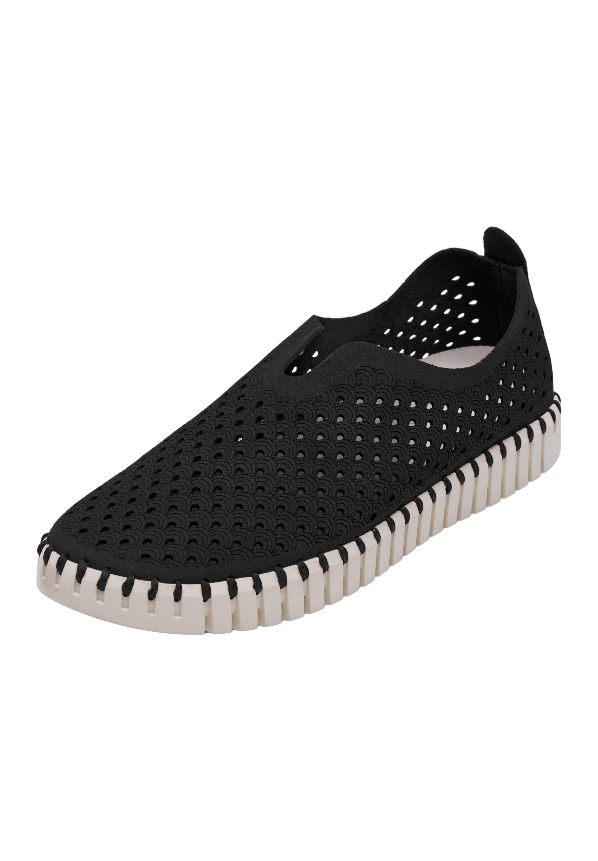 Ilse Jacobsen TULIP3275 Sneaker Plateausohle, atmungsaktive Mikrofaser, hoher Tragekomfort