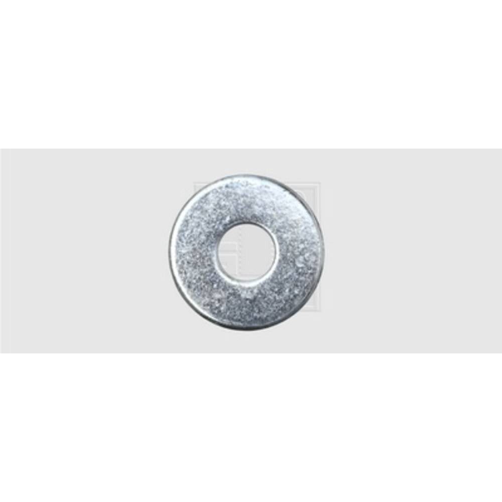 Unterlegscheibe Scheiben M6 6.4/18 mm Stahl verzinkt