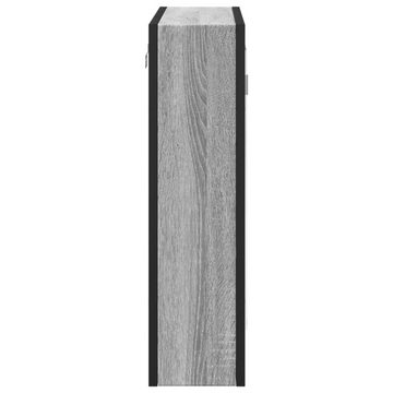 vidaXL Schminktisch Bad-Spiegelschrank Grau Sonoma 60x16x60 cm Holzwerkstoff