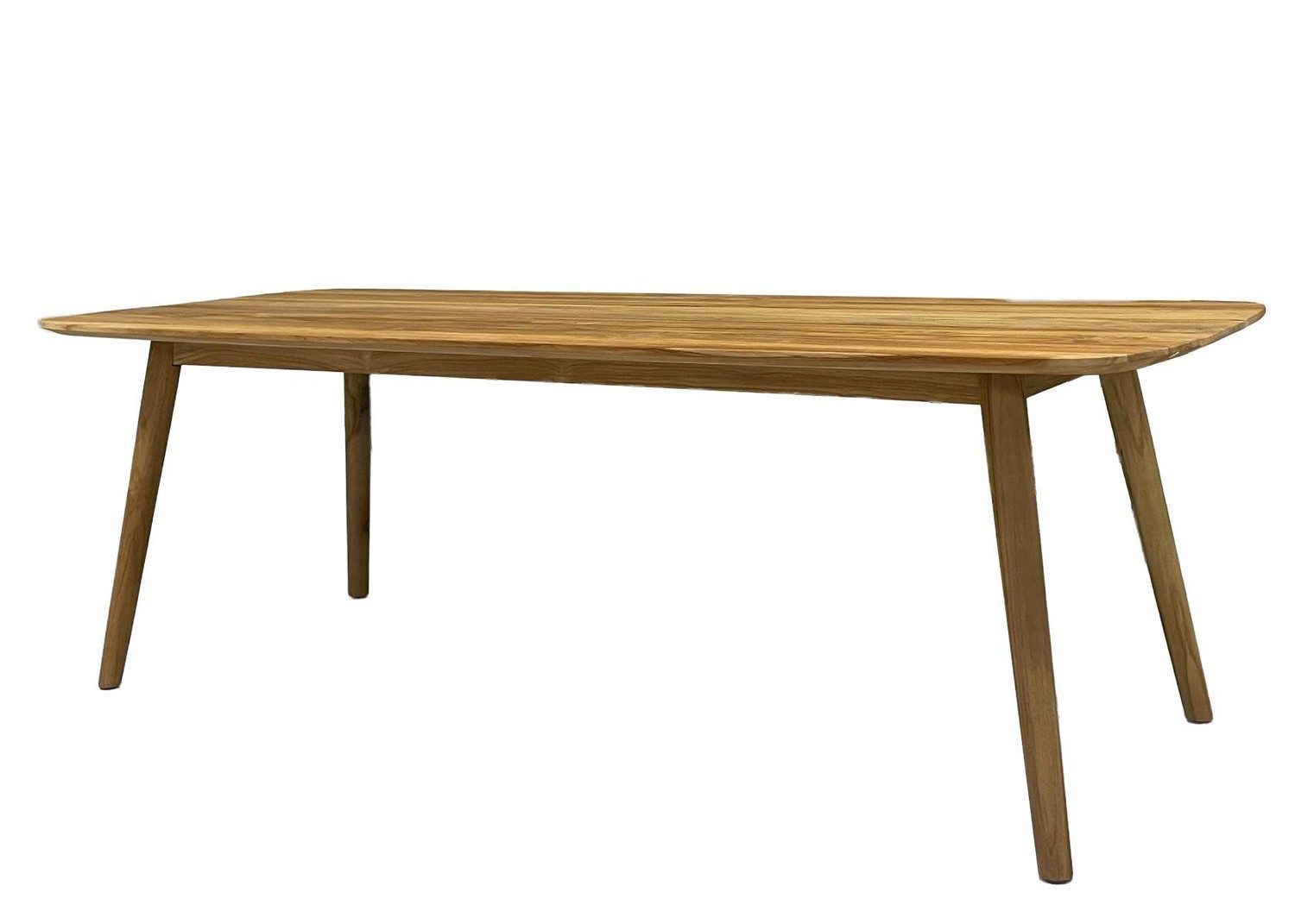 Natur24 Esstisch Lugano Tisch 240x100x78 cm Teak Natur