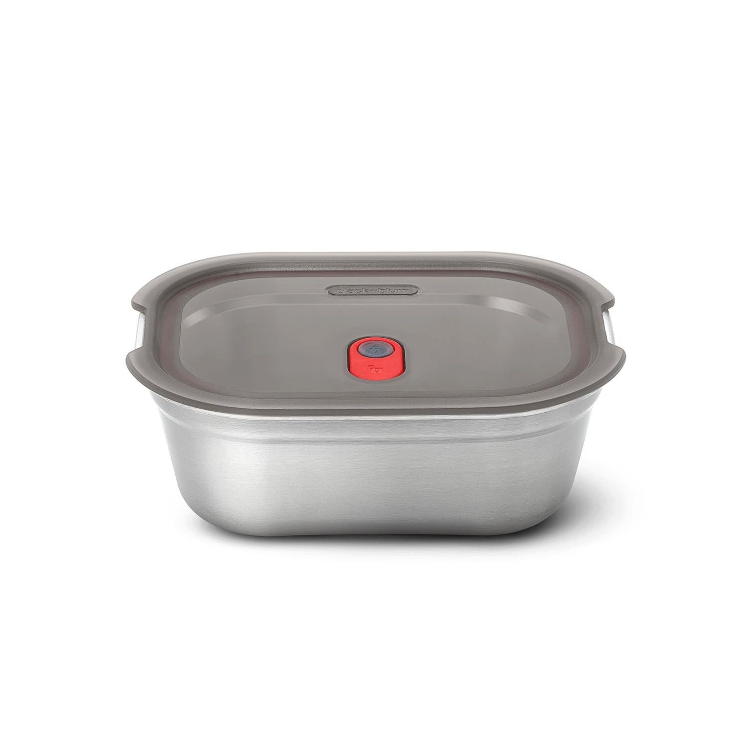 black+blum Frischhaltedose Edelstahl Foodbox, rechteckig, Edelstahl, Kunststoff