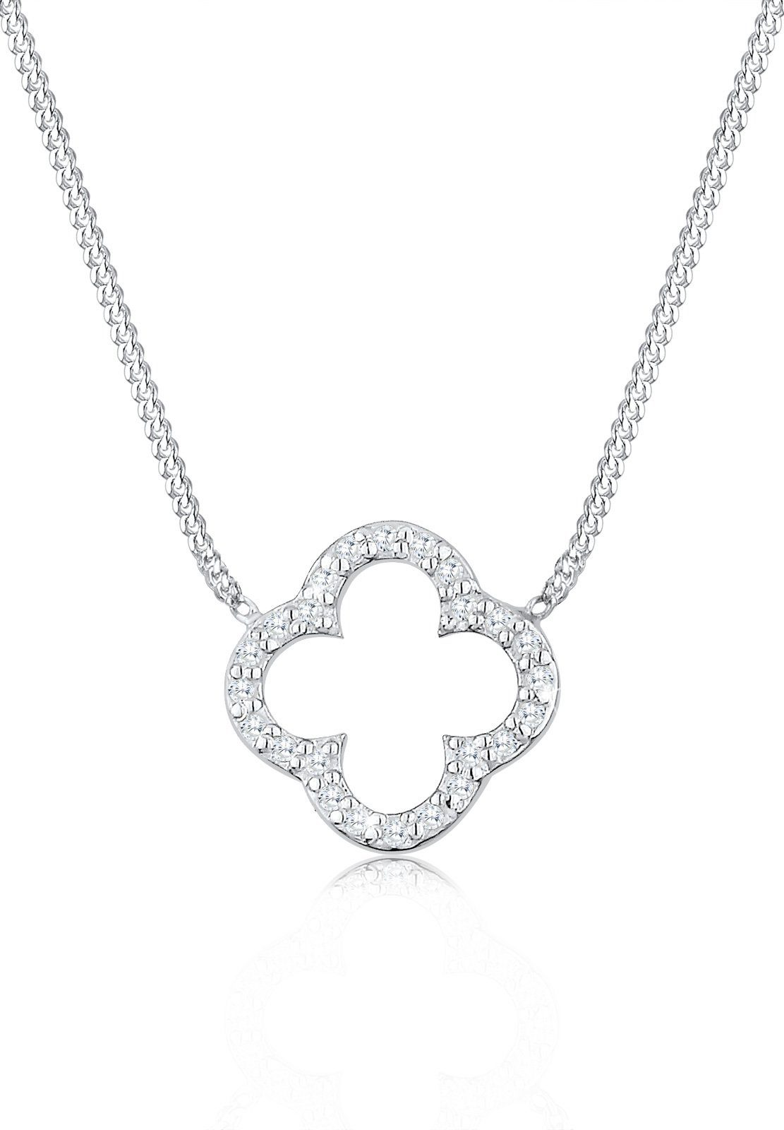 Elli Kette mit Anhänger Kleeblatt Glück günstig online kaufen