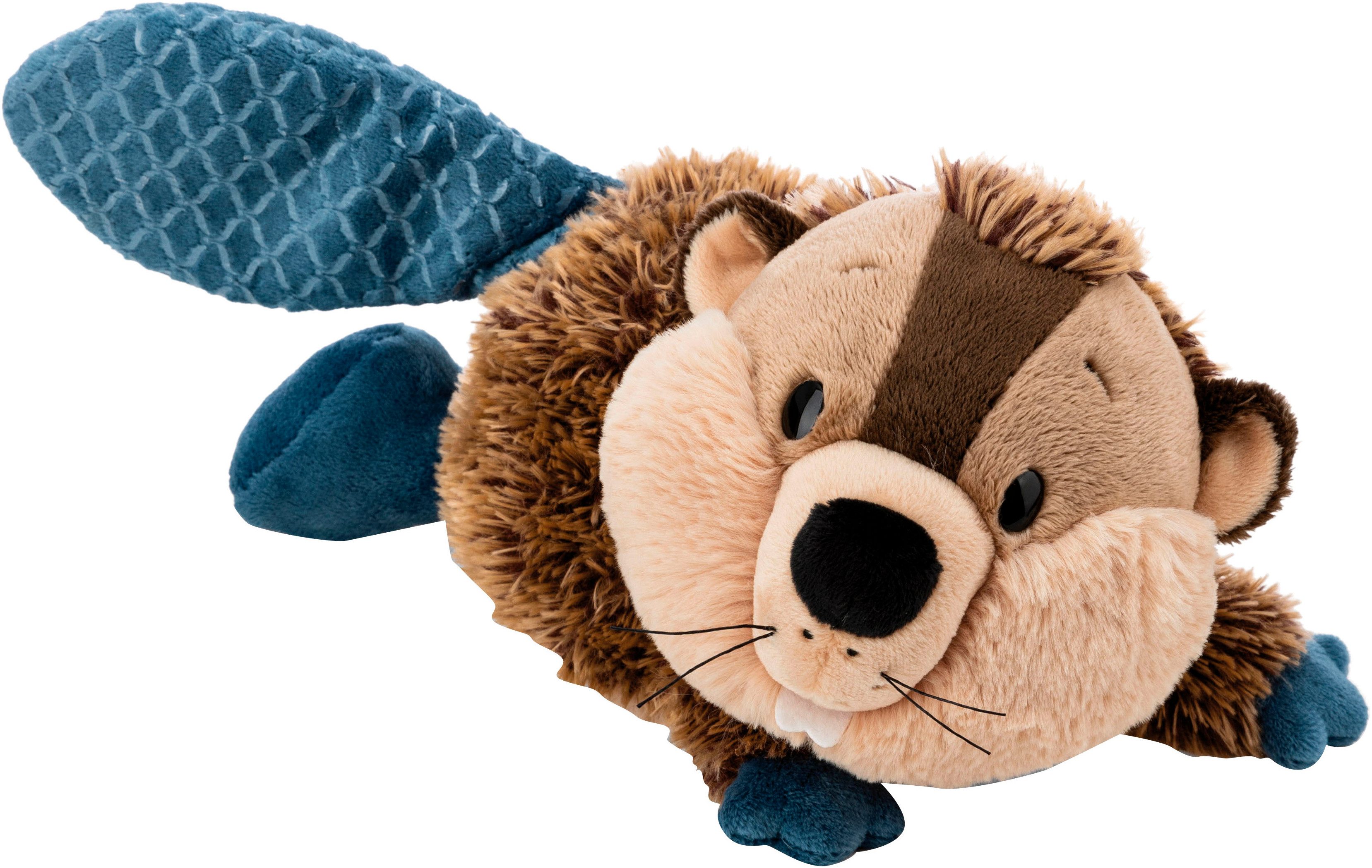 Nici Kuscheltier Forest Friends, Biber Harry Woodsnacker, 30 cm liegend, liegend; enthält recyceltes Material