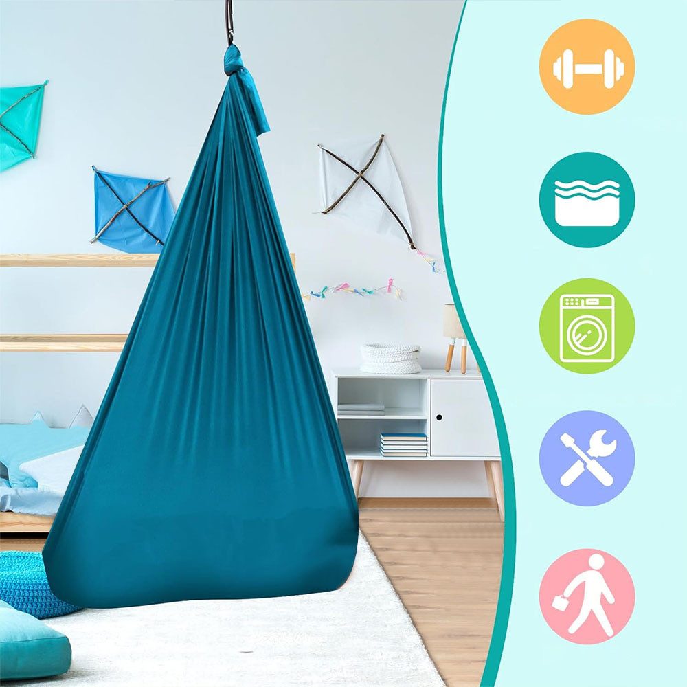 STILVORA Hängematte Nestschaukel Kinderschaukel Hängesessel Hängecocon günstig online kaufen