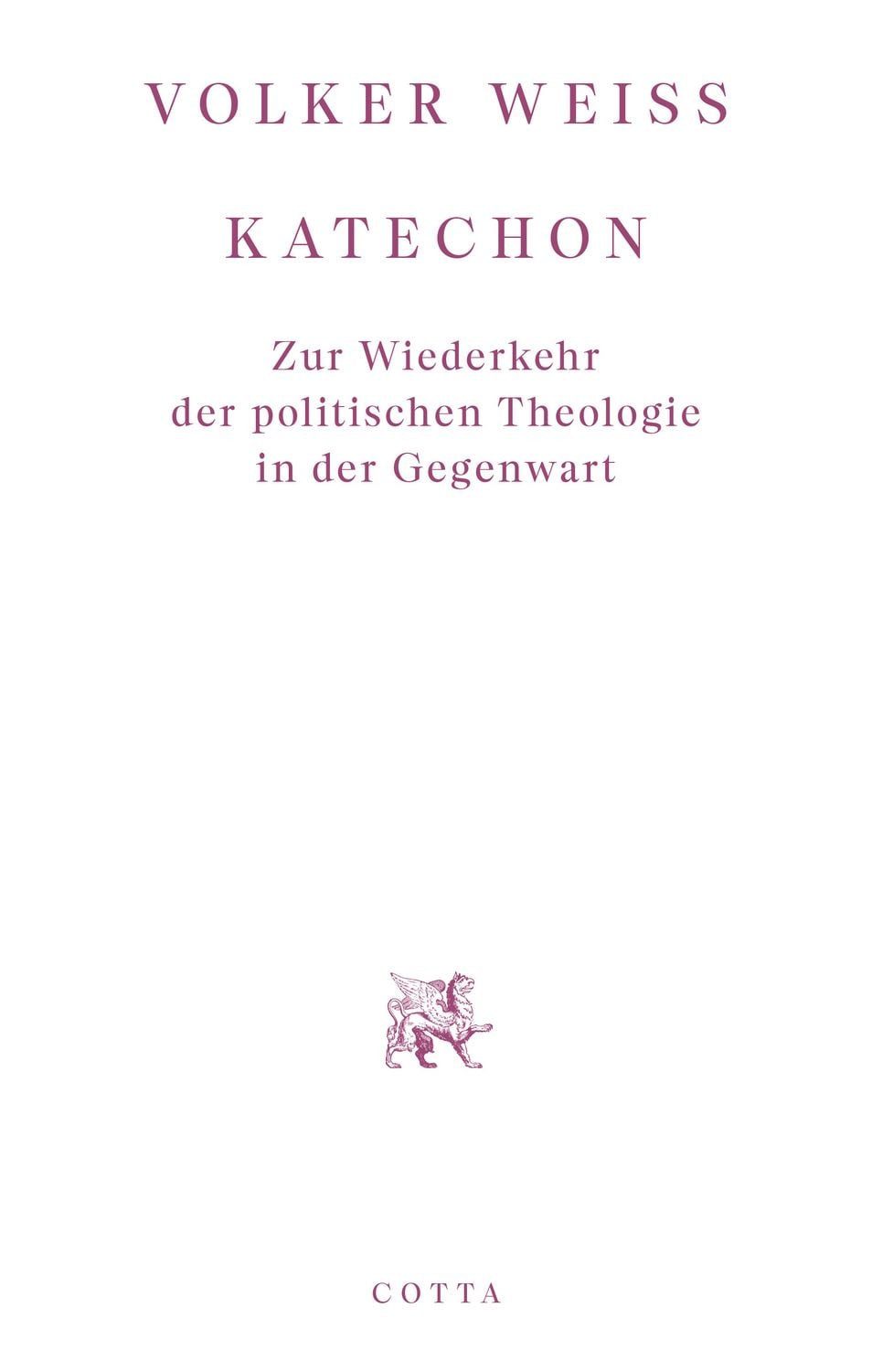 Katechon / Volker Weiss
