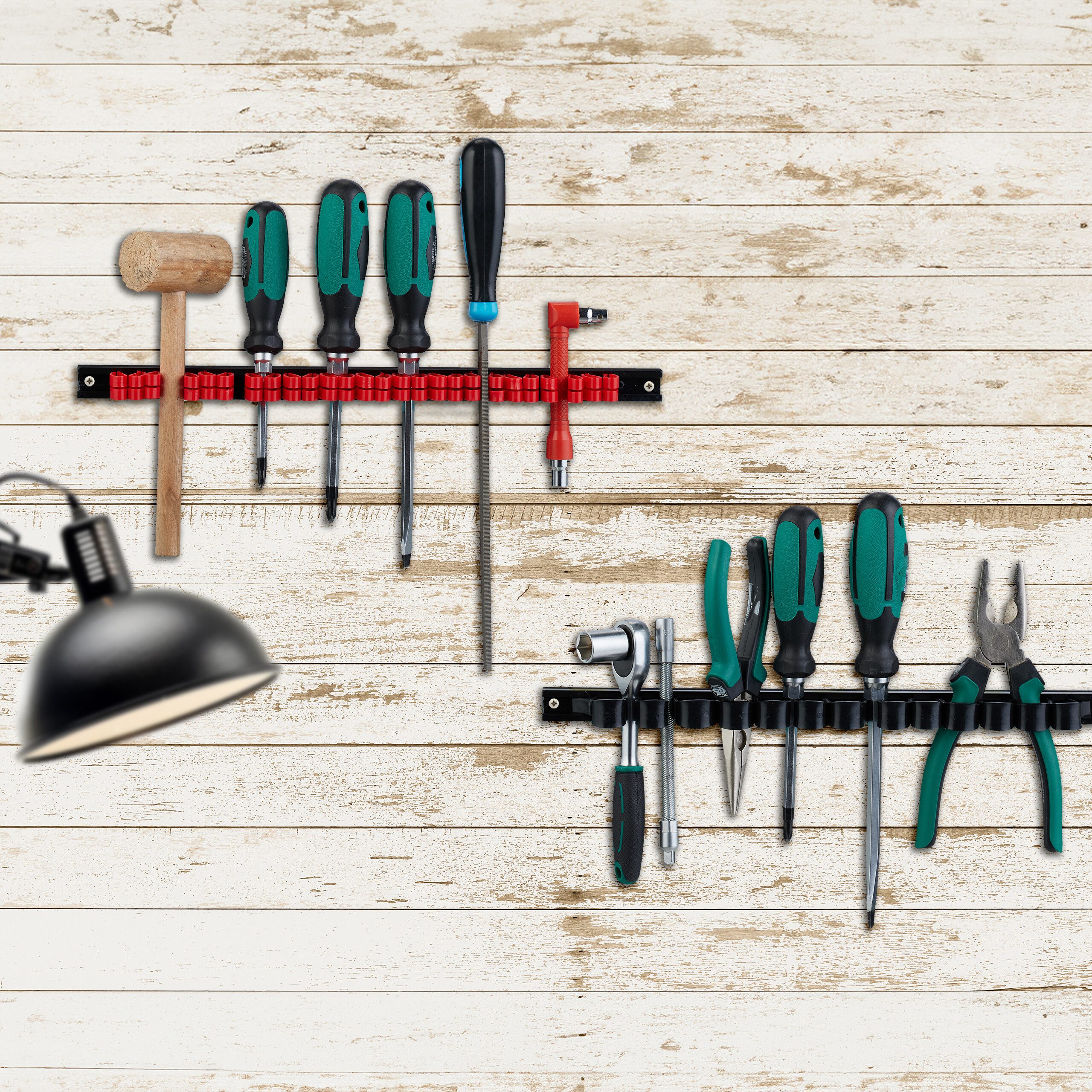 relaxdays Klemmhalter Werkzeughalter 4er Set, 4-tlg. günstig online kaufen