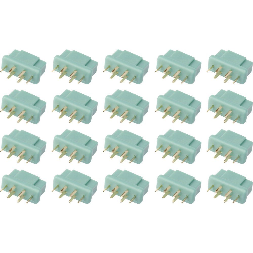 Reely RE-6799050 Akku Buchse MPX vergoldet 20 St. Akku