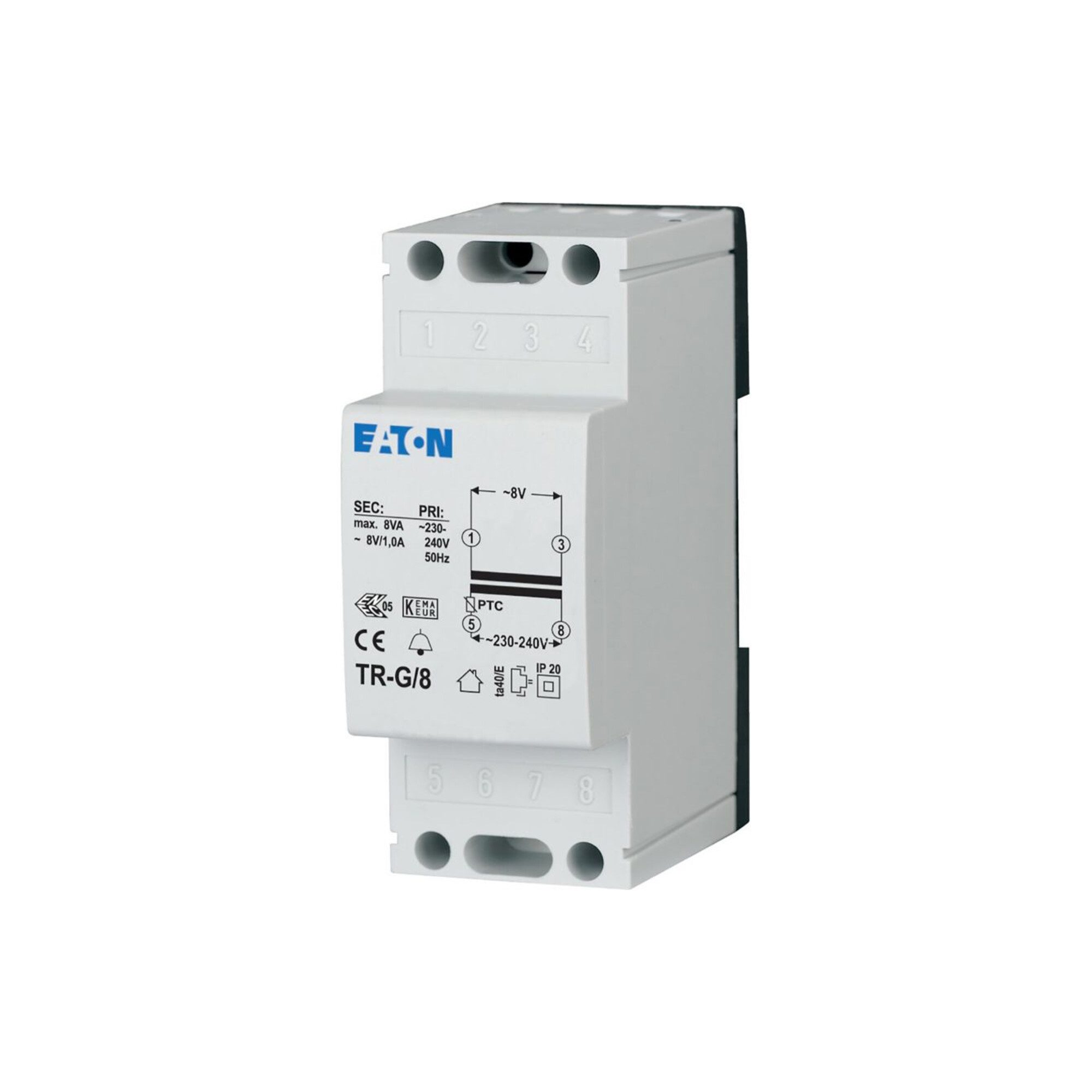 EATON Eaton Klingeltransformator 8V/1A TR-G/8 Netzteil