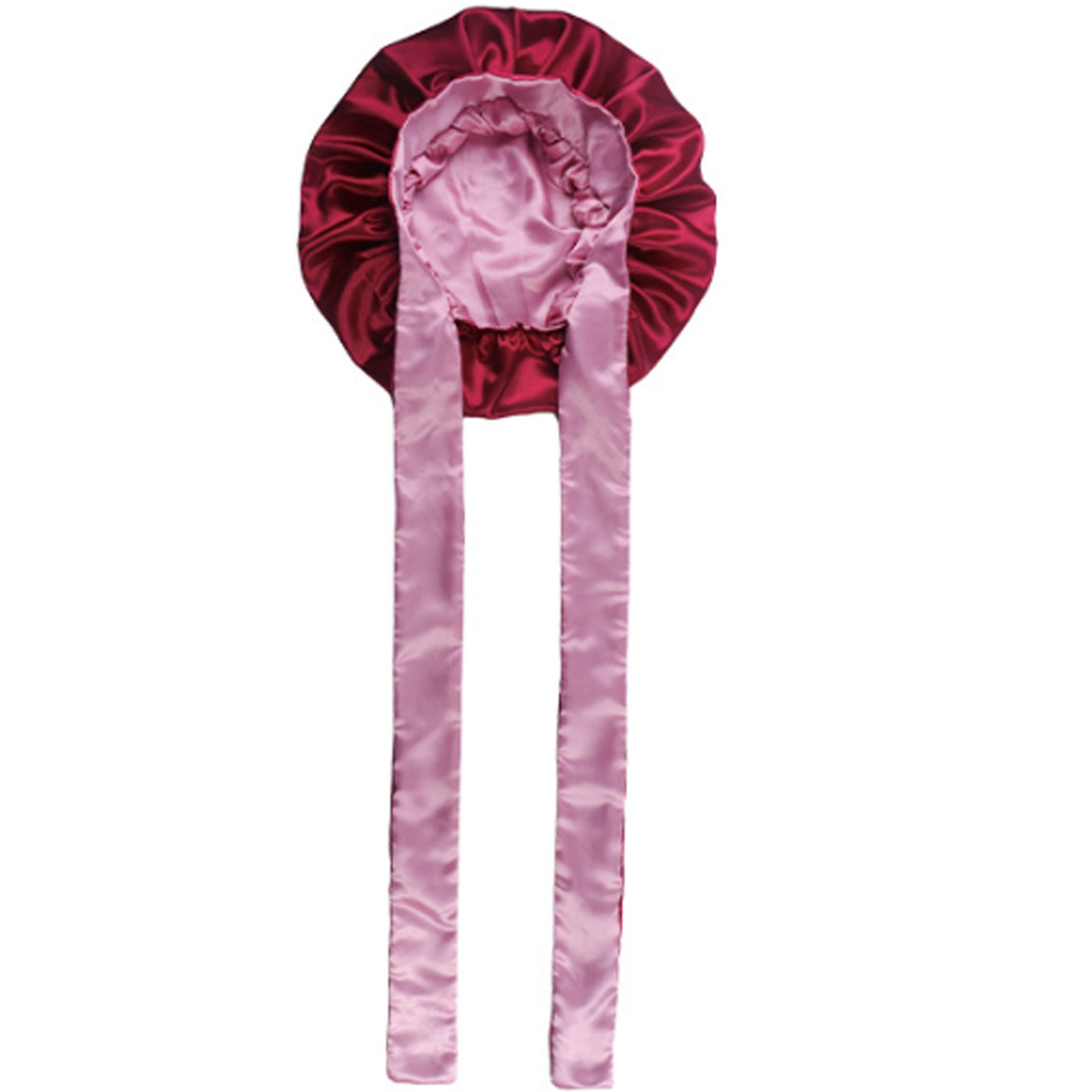 KINSI Stirnband Satin-Schlafhaube mit Breitkrempe,doppellagig,langer Riemch günstig online kaufen