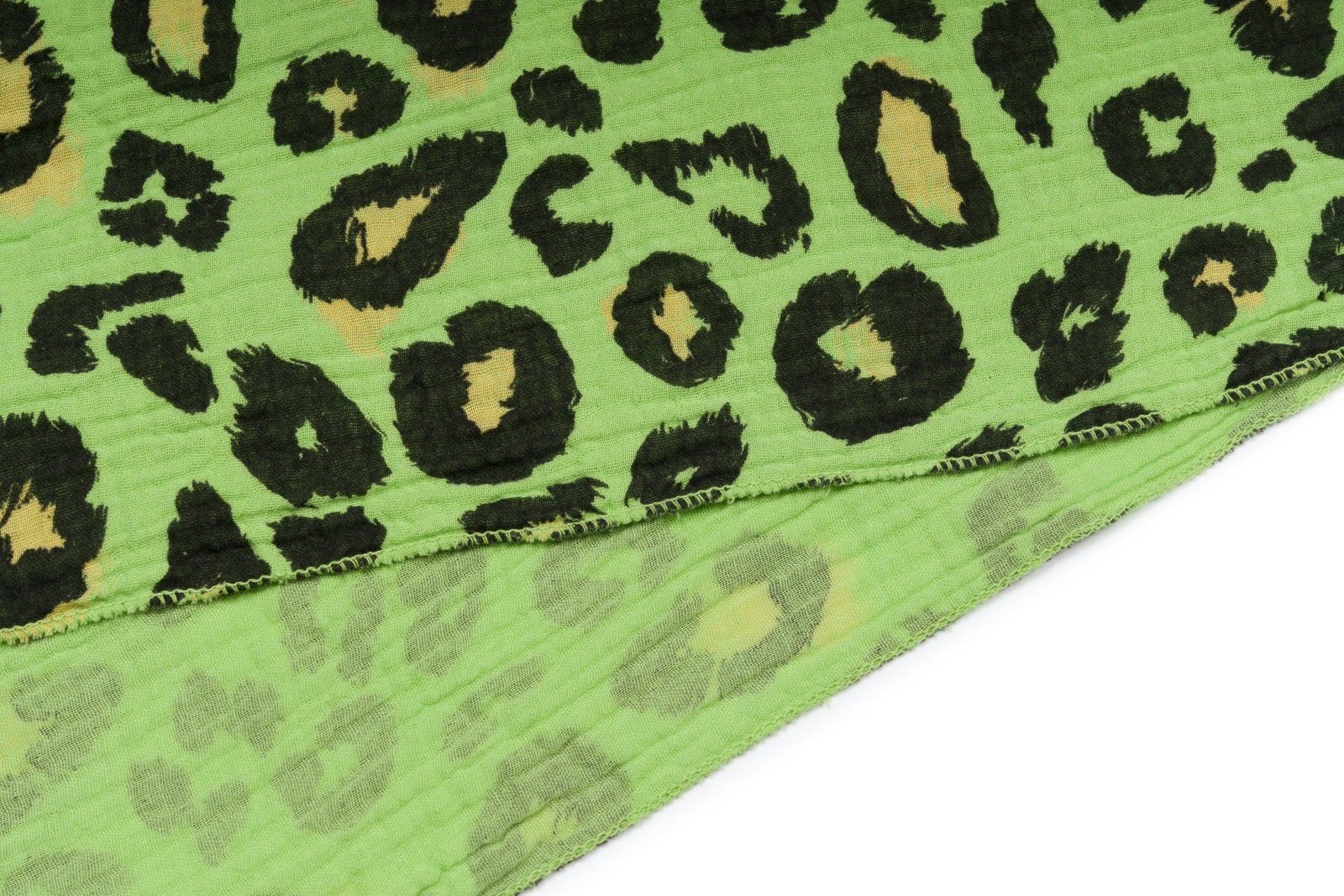 styleBREAKER Dreieckstuch Musselin Dreiecktuch Leoparden Print, günstig online kaufen