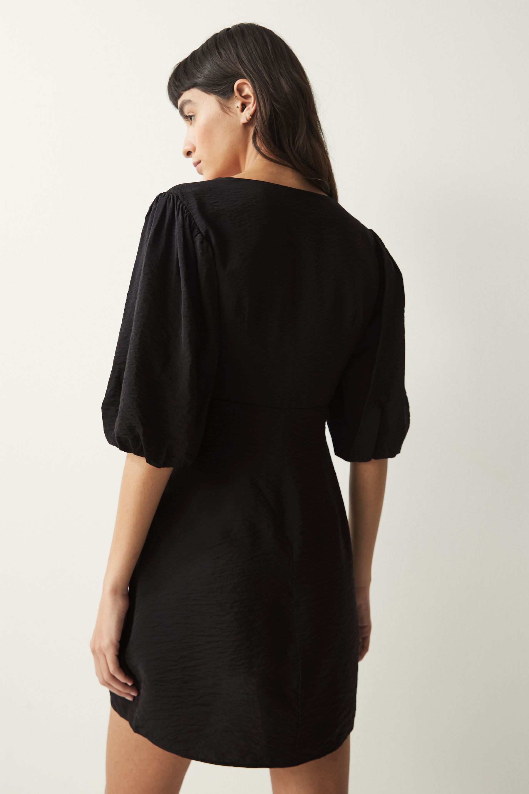 Next Minikleid Minikleid mit Puffärmeln + günstig online kaufen