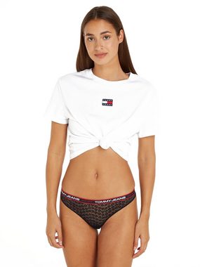 Tommy Hilfiger Underwear T-String TJ 3P THONG LACE (3-St., 3er-Pack) mit elastischem Bund