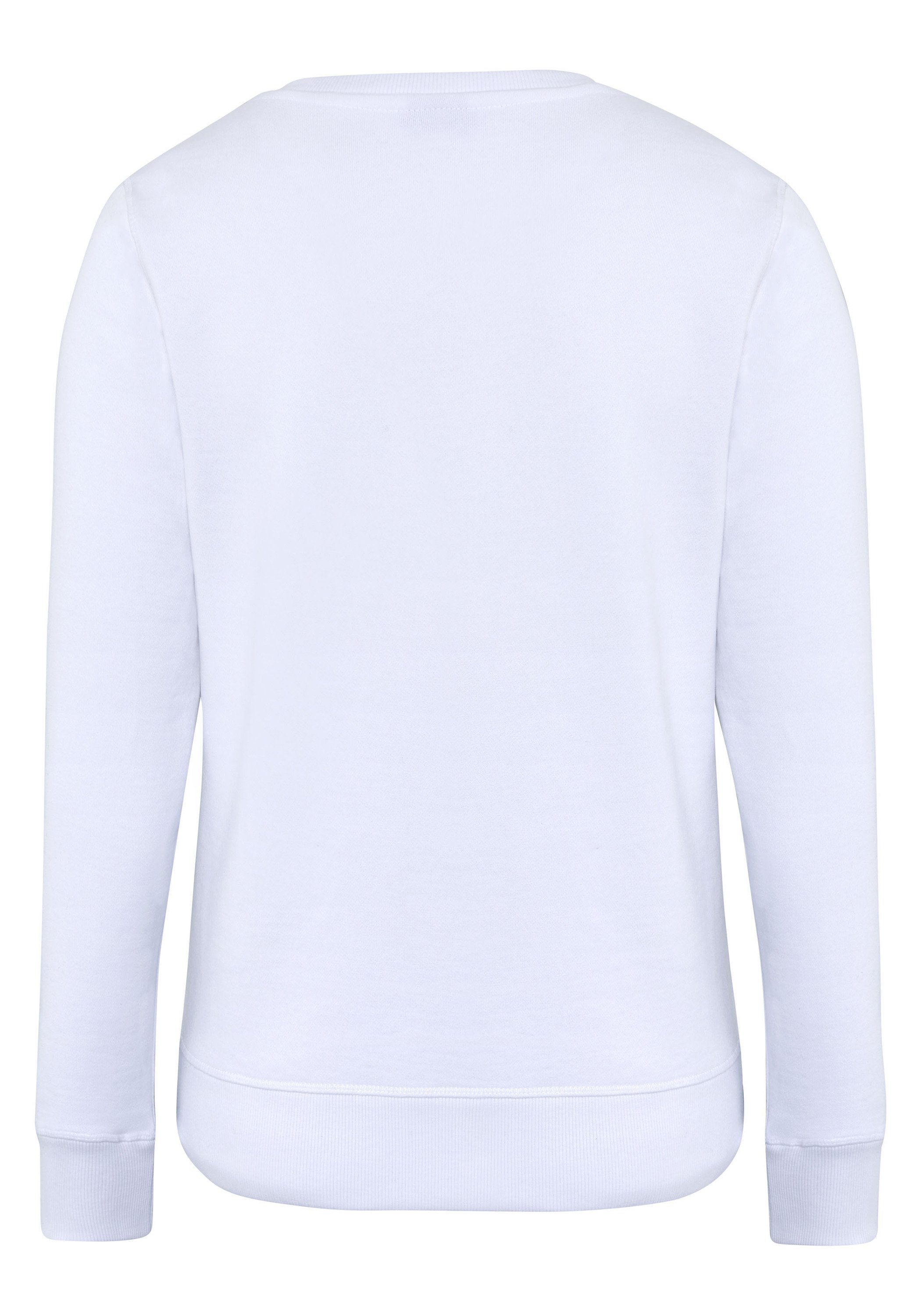 Polo mit Bright Logo-Stickerei Sweatshirt White Sylt