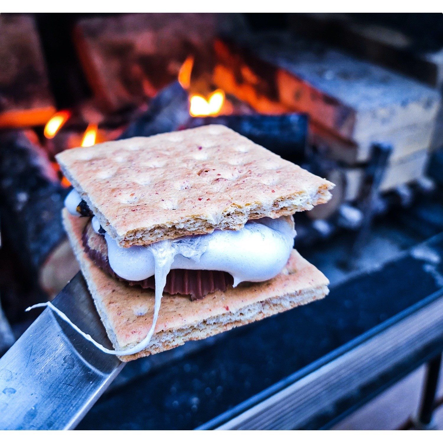 Mr. Mallo Süßigkeit Mr. Mallo Giga Barbecue Marshmallows 3x400g – XXL Mäusespeck, 3 x 300 g, (Großverpackung Paketpreis, XXL Mäusespeck 3x 400g zum Grillen & La – Bild 3 von 5