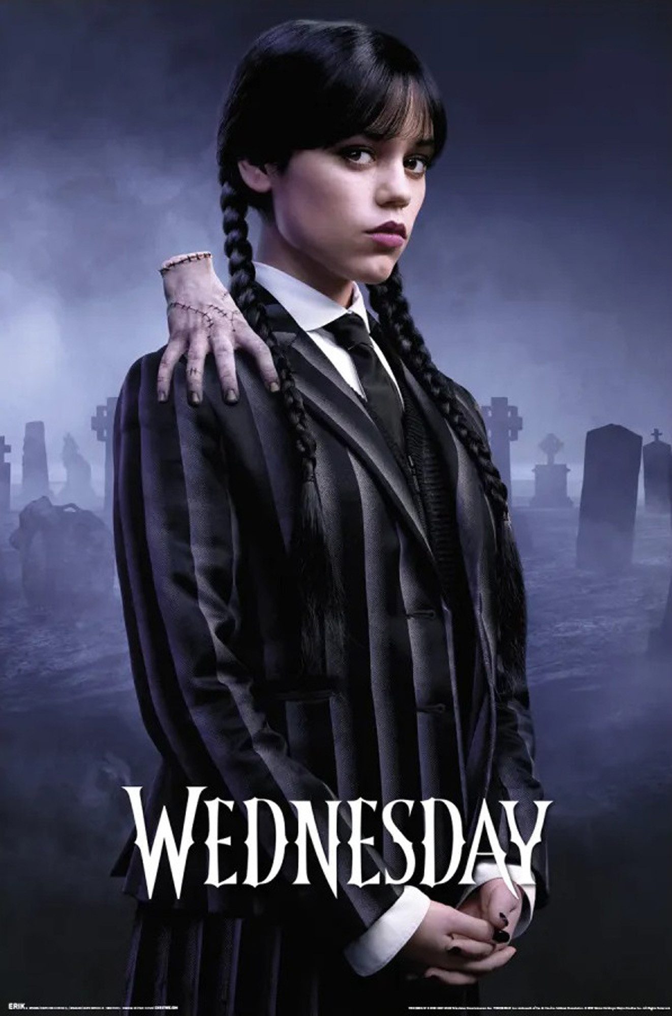 Poster Wednesday - Season 2 - Key Art - Плакат 61x91,5 cm