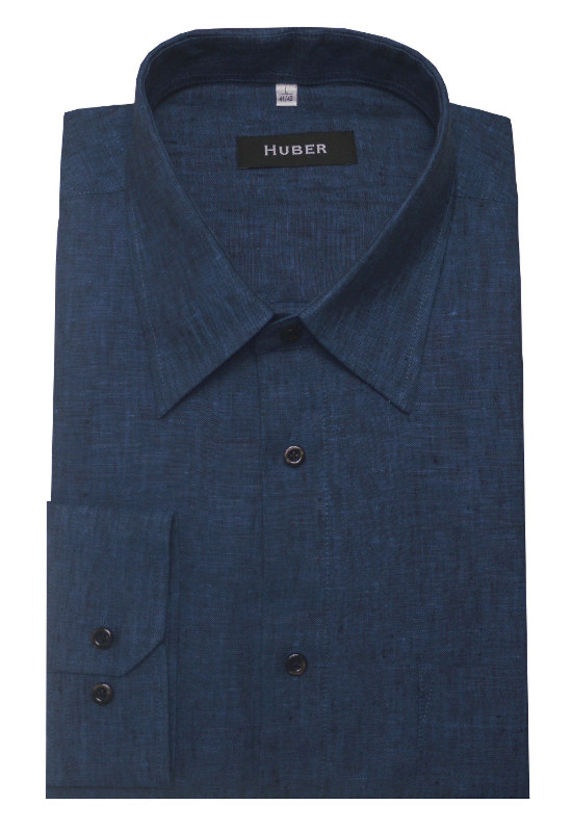 Huber Hemden Leinenhemd HU-0058 Kentkragen 100% günstig online kaufen