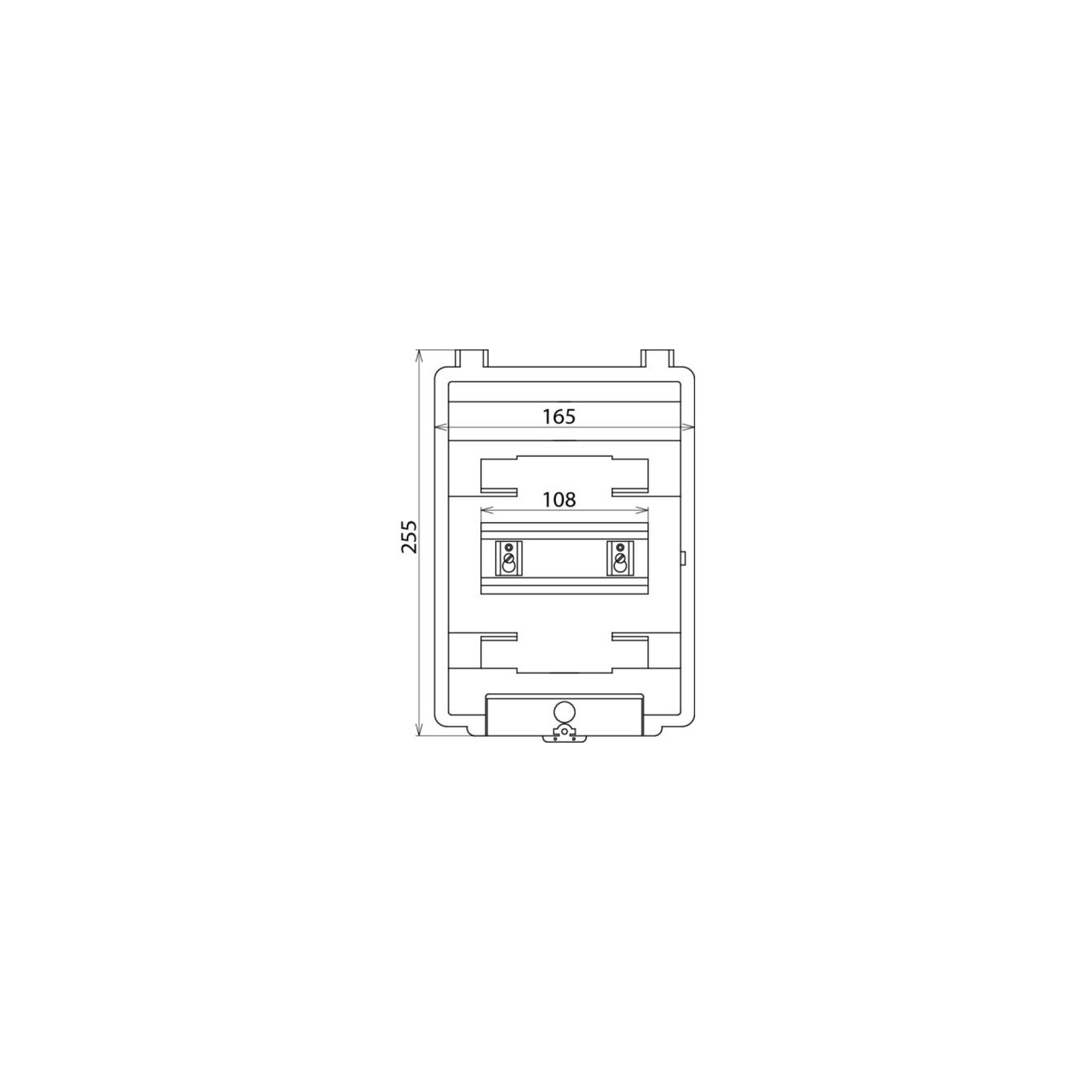 DEHN Messschieber DEHN Isolierstoffgehäuse AP-IP54 f.REG.-6TE IGA 6 IP54