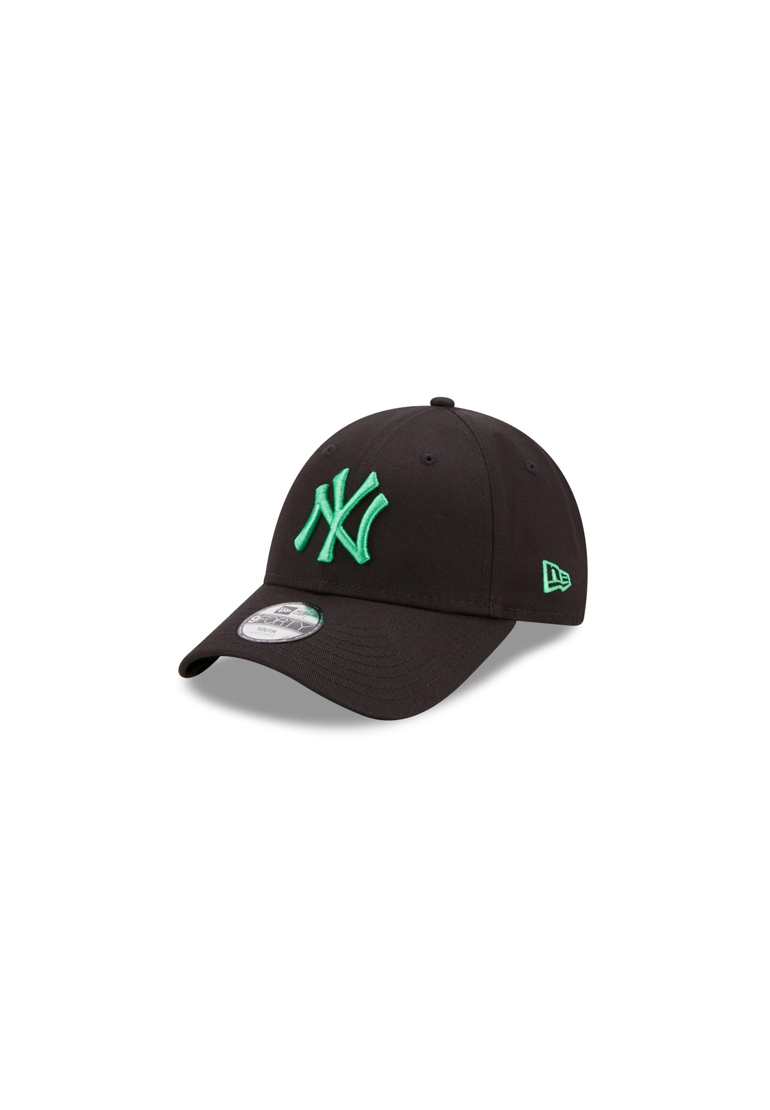 Baseball Cap New York Yankees MLB League Essential Black Green 9Forty Adjustable Ki