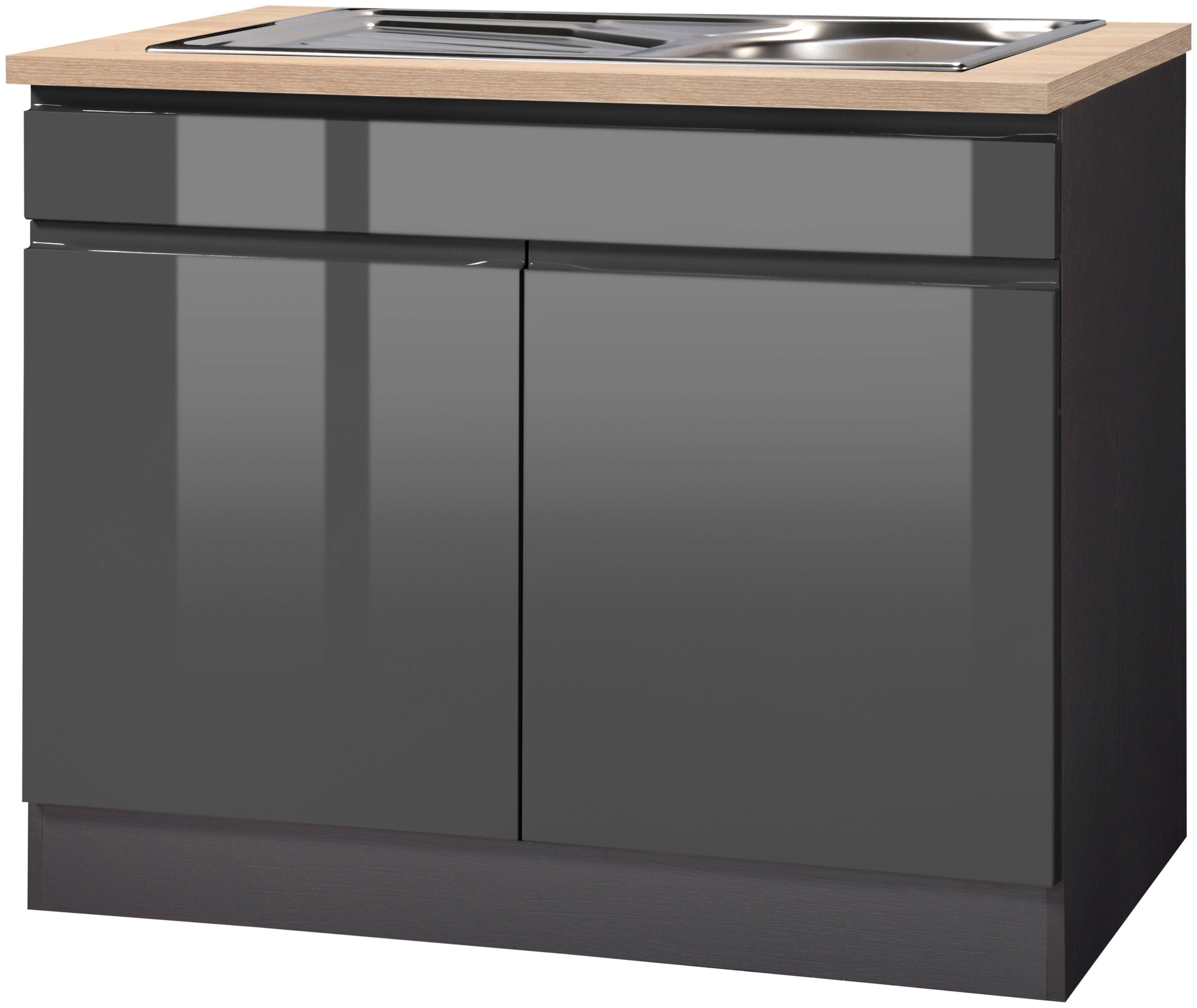 HELD MÖBEL Spülenschrank "Virginia", 110 cm breit, inklusive Einbauspüle günstig online kaufen
