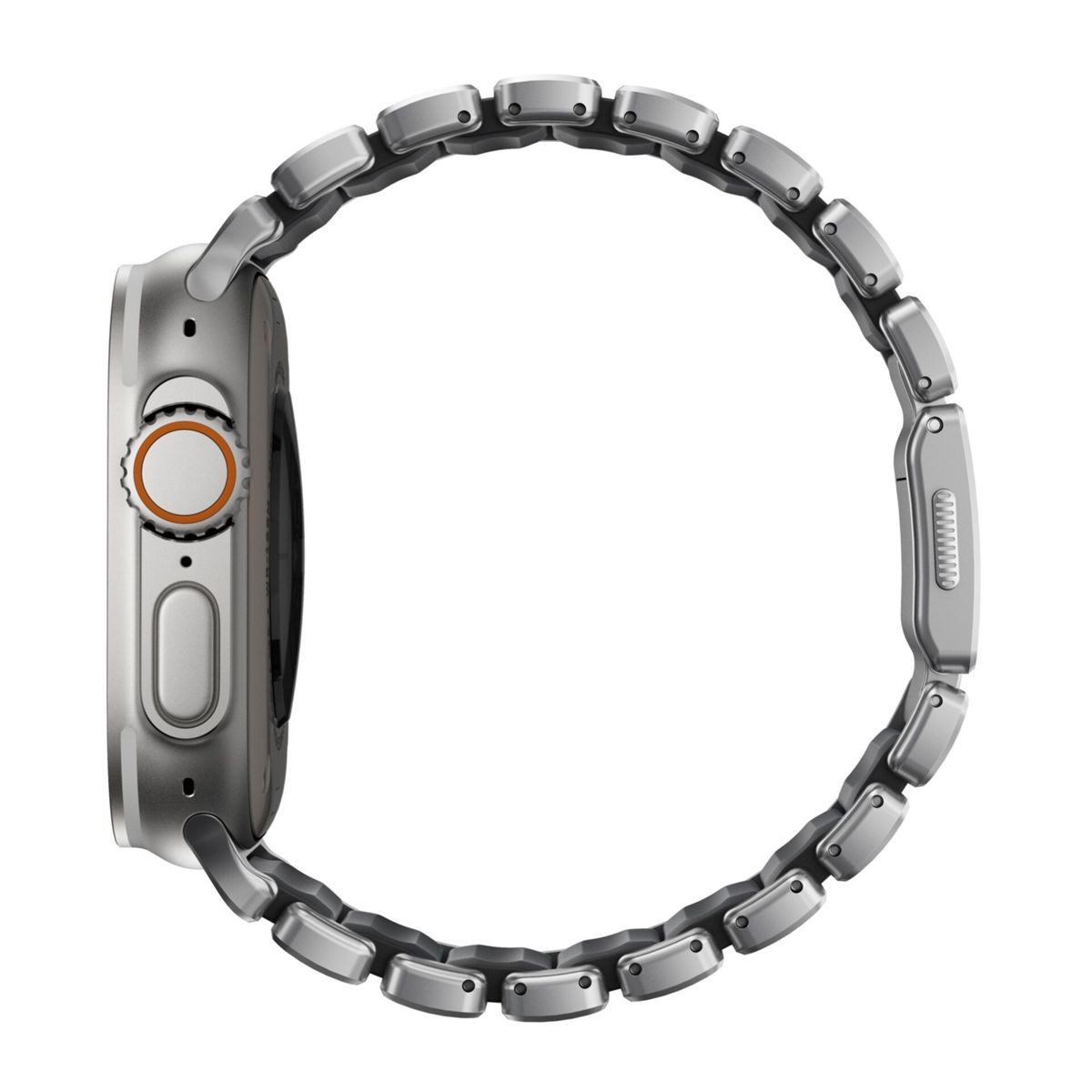 Nomad Smartwatch-Armband Stratos Band Titanium Natural 49mm günstig online kaufen