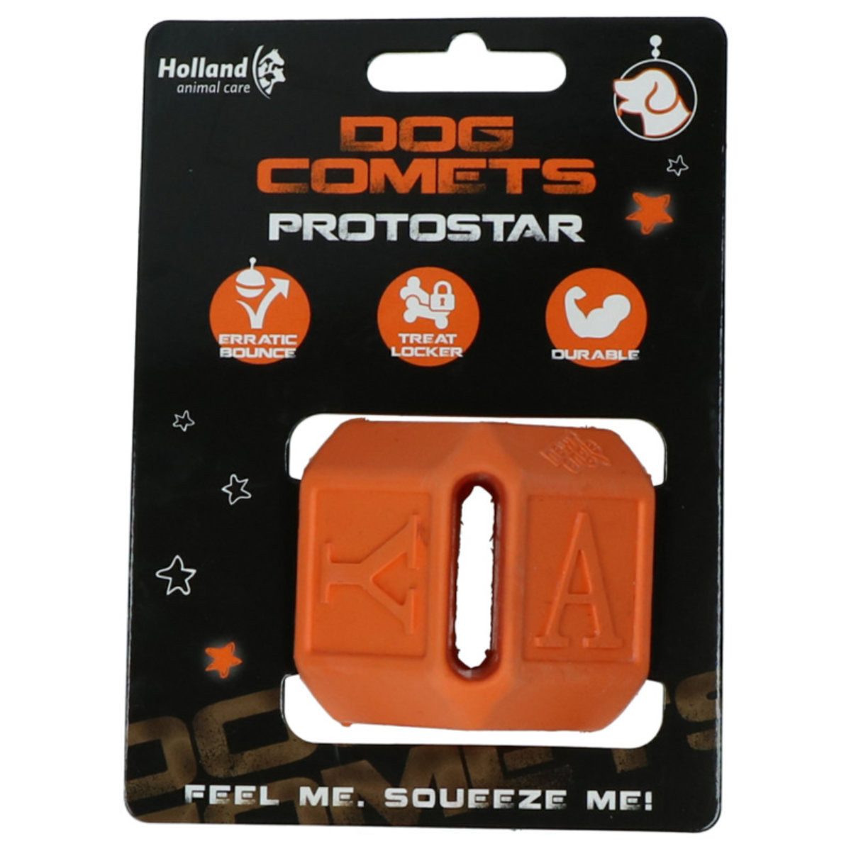 Dog Comets Snackball Hundespielzeug Protostar orange