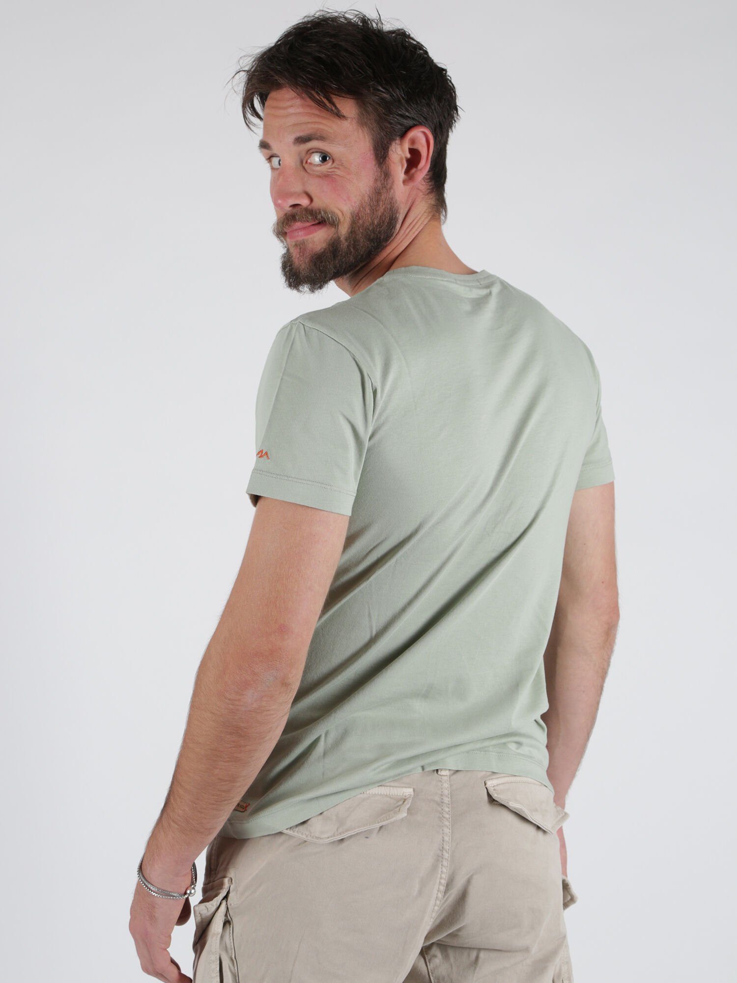 of Denim Fit Green Regular T-Shirt Miracle