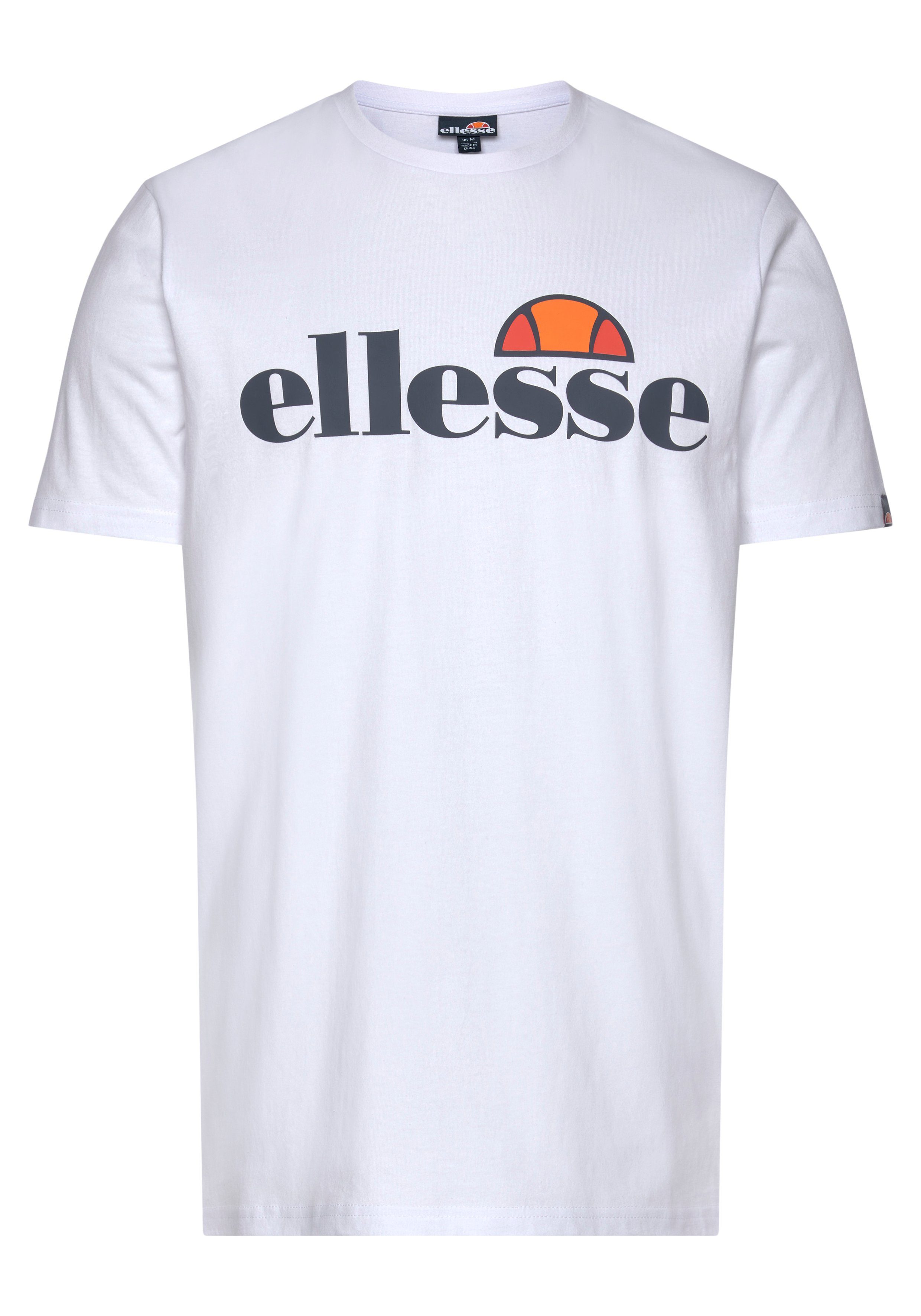 Ellesse T-Shirt weiß PRADO TEE SL
