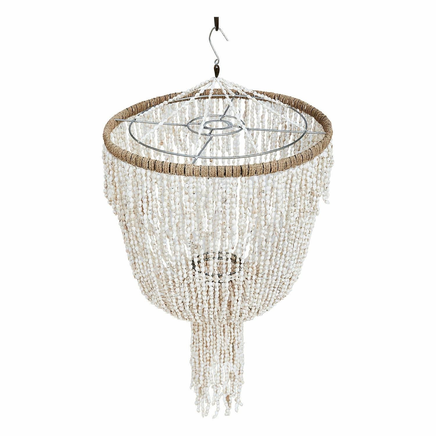 Mirabeau Hängeleuchten Lampenschirm Trétudans creme günstig online kaufen