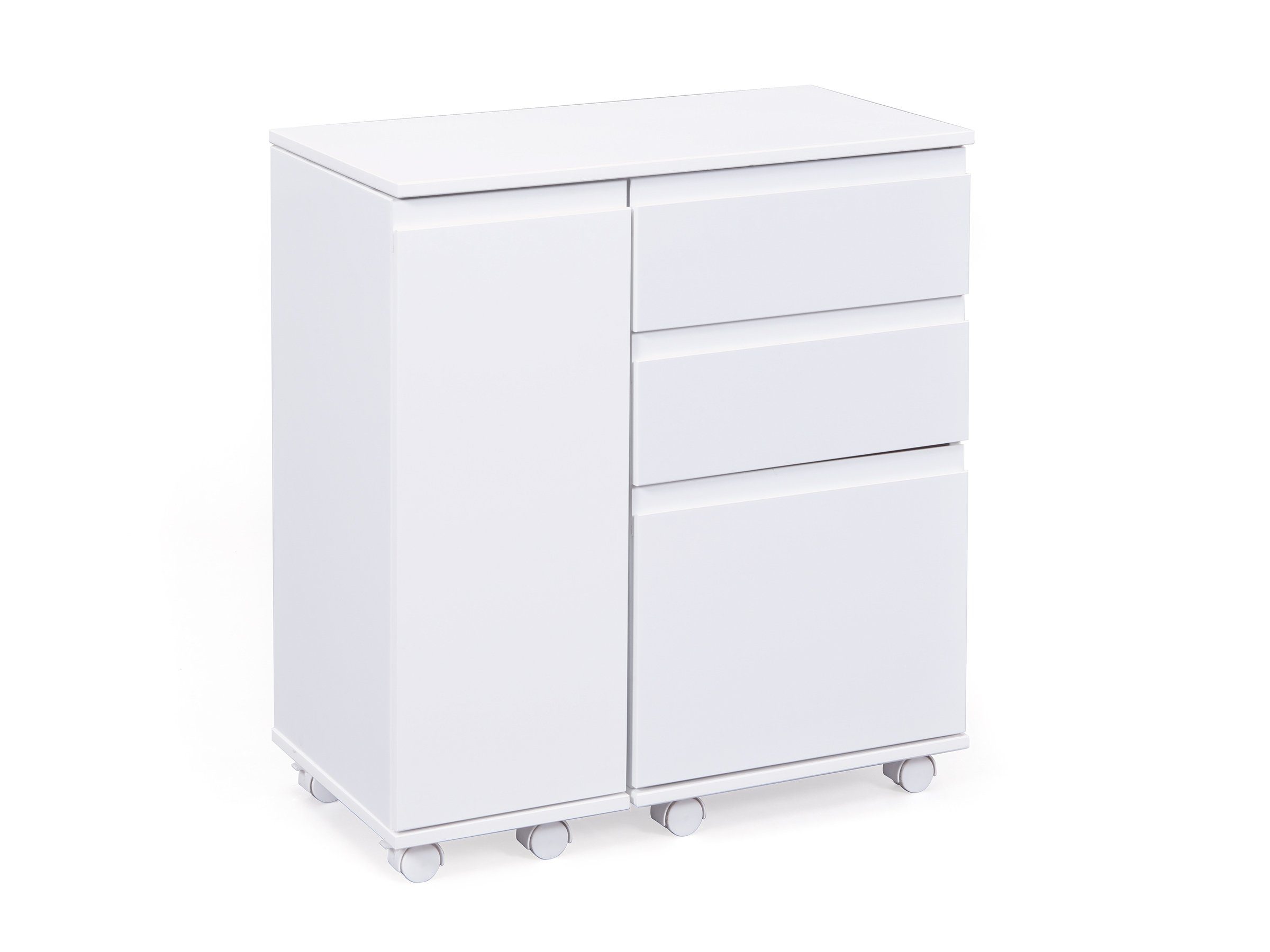 Inter Link Laptoptisch in Weiss mit günstig online kaufen