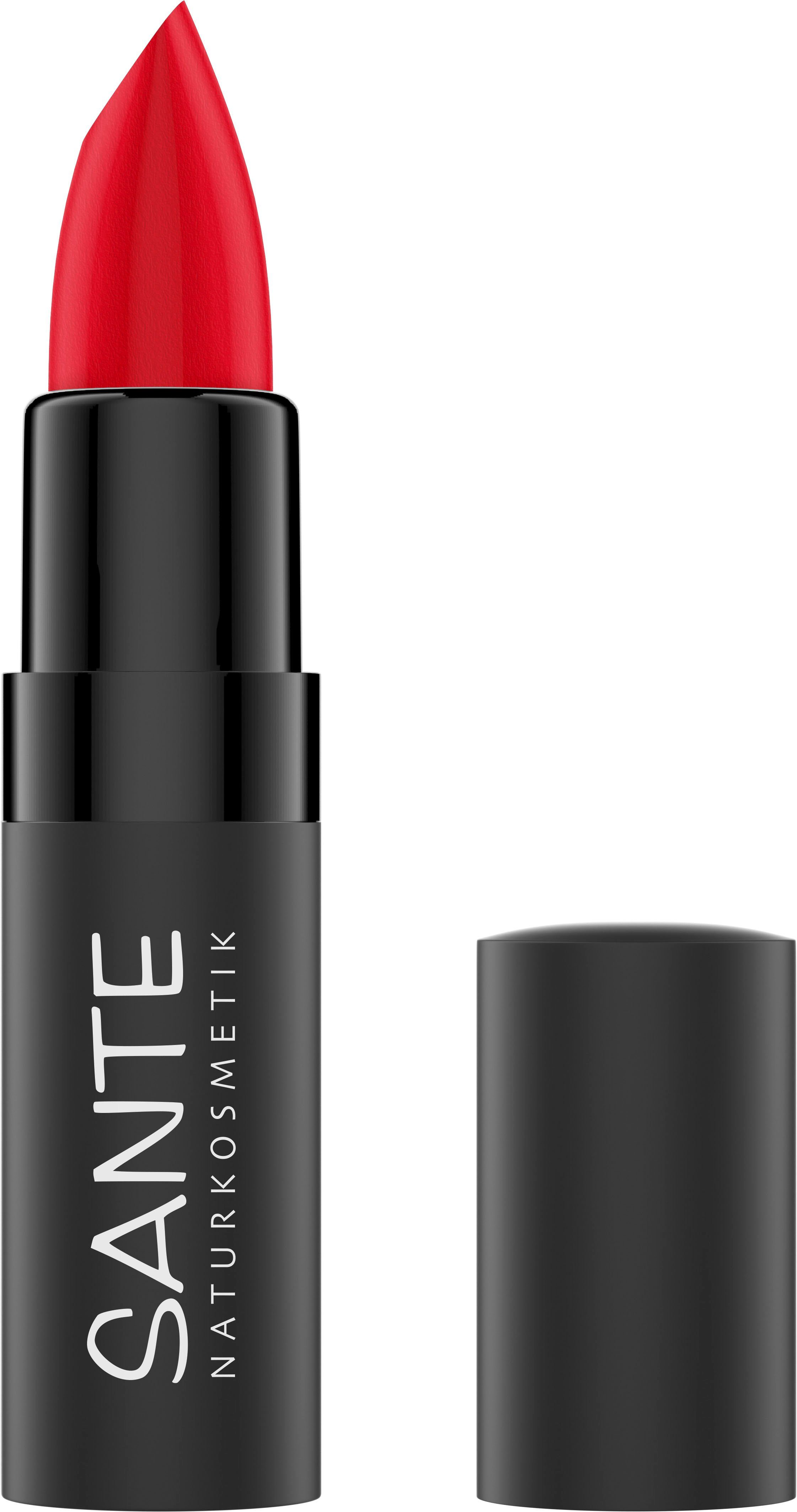 Matte Sante Kiss-Me Lippenstift 07 Lipstick SANTE Red