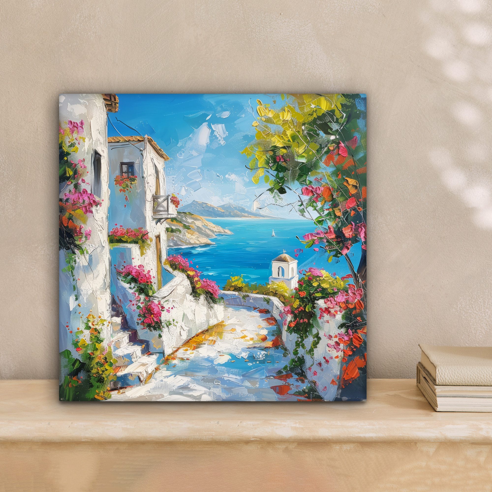 OneMillionCanvasses® Leinwandbild Landschaft - Blumen - Natur - Sommer, Fot günstig online kaufen