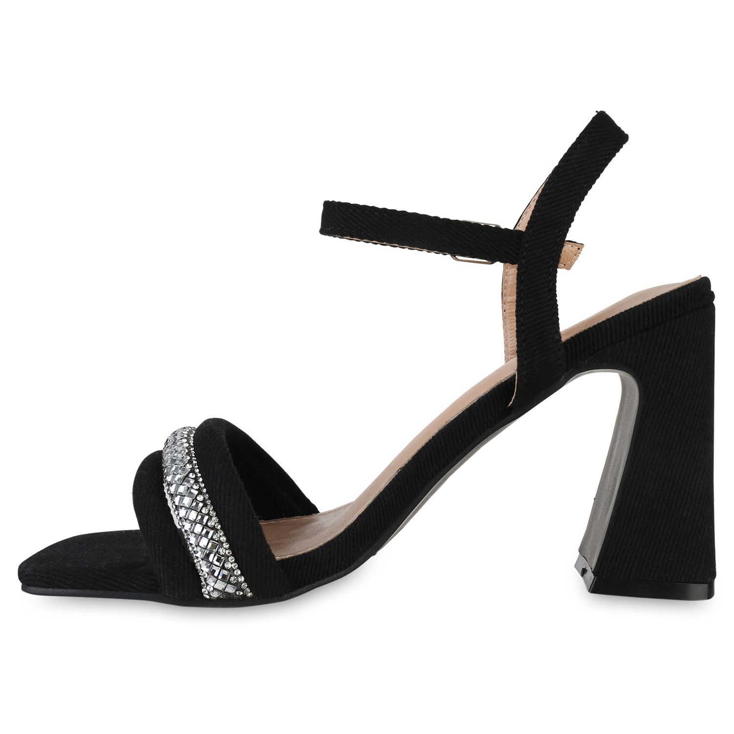 VAN HILL 841537 Riemchensandalette Damen Riemchensandaletten Sandaletten Kl günstig online kaufen