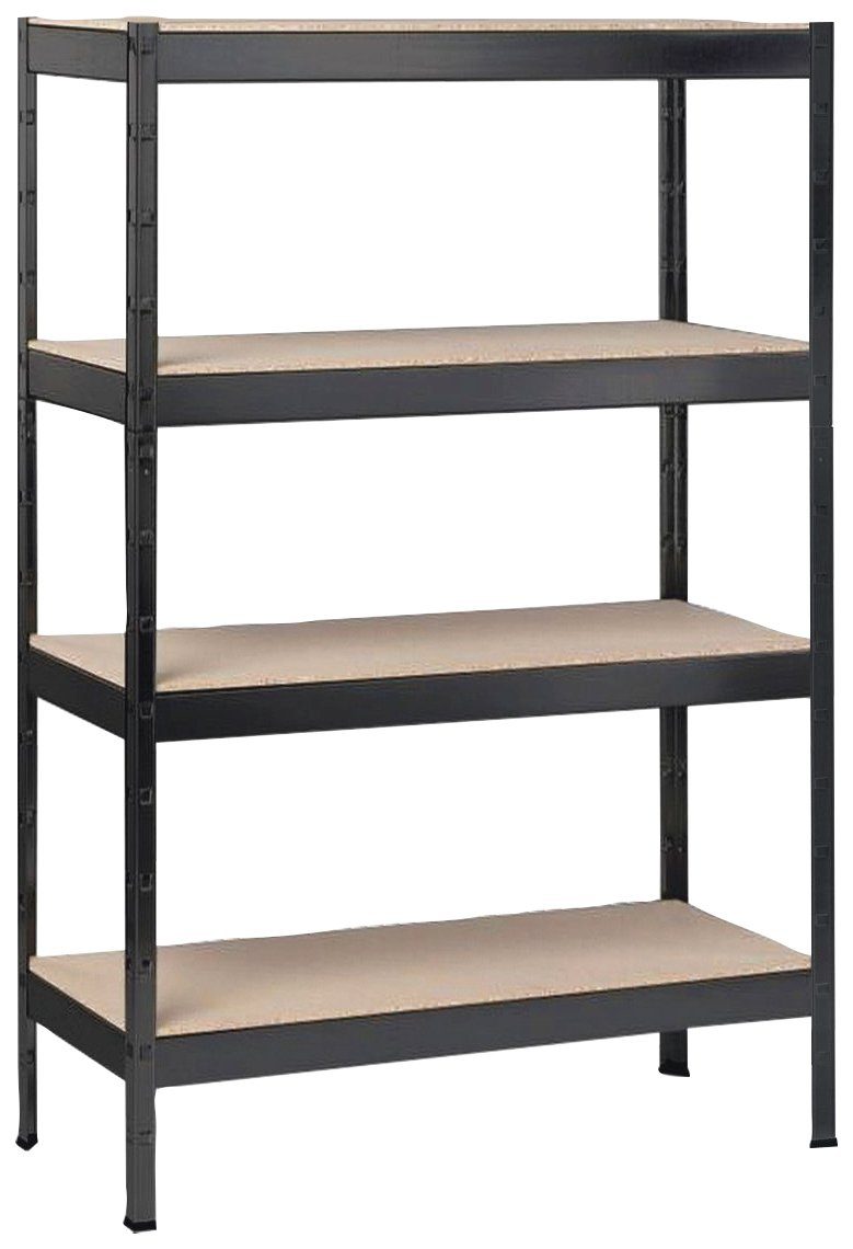 SCHULTE Regalwelt Schwerlastregal Stecksystem-Grundregal, 1800x1000x400 mm, günstig online kaufen