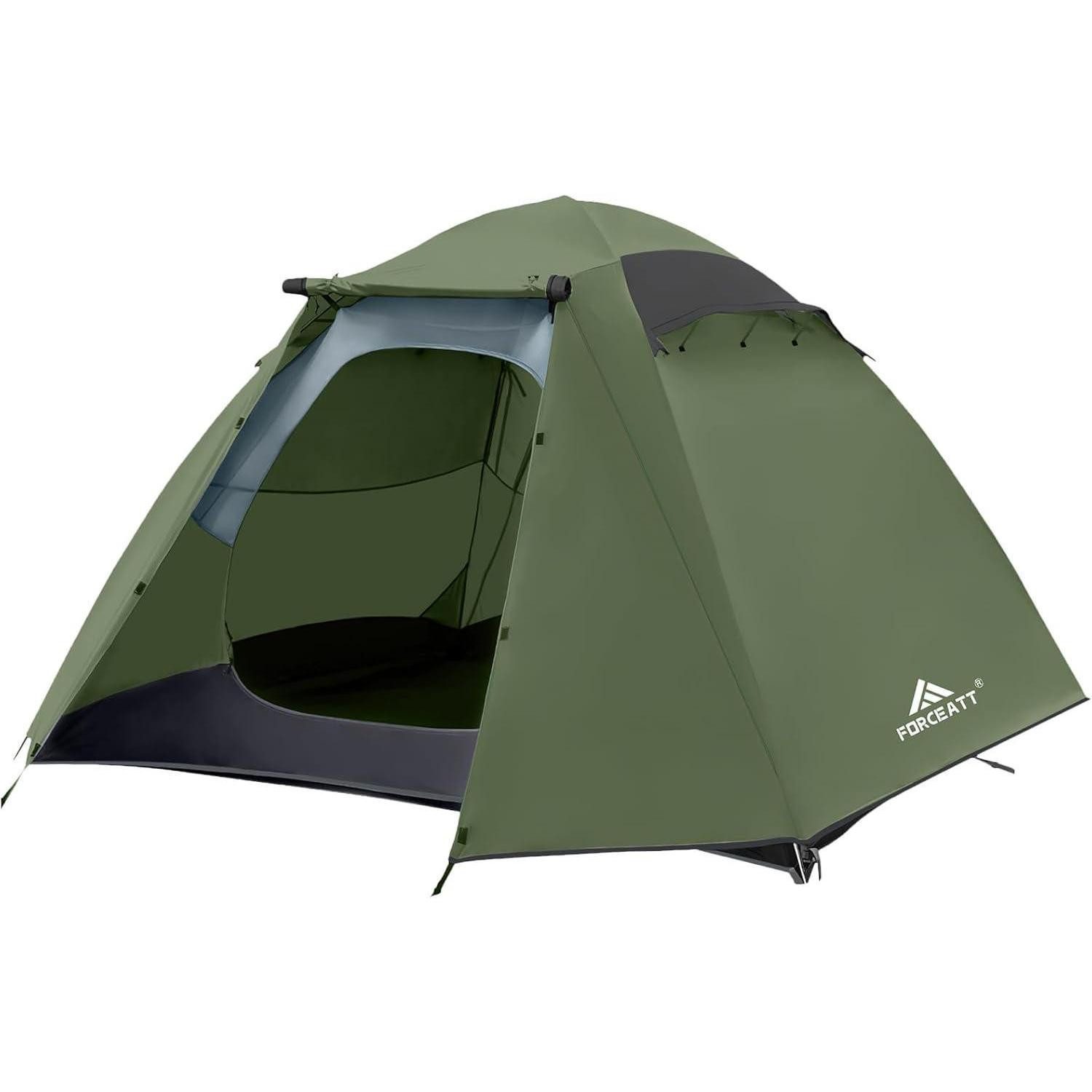 Kuppelzelt Zelt Forceatt 2/3/4 Personen Camping Wasserdicht 4 Saison Ultraleicht
