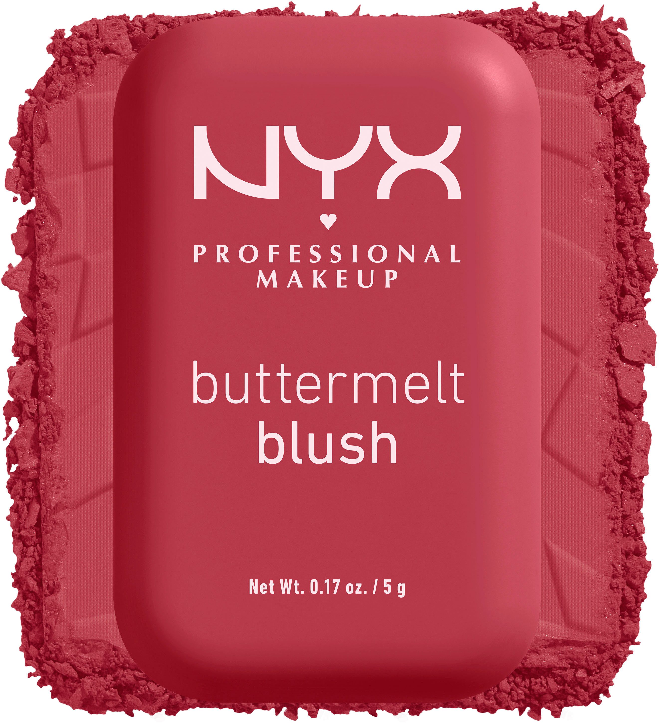 NYX PROFESSIONAL MAKEUP Rouge BUTTERMELT BLUSH, verschmilzt wie ein Puder, lässt sich wie Butter verblenden