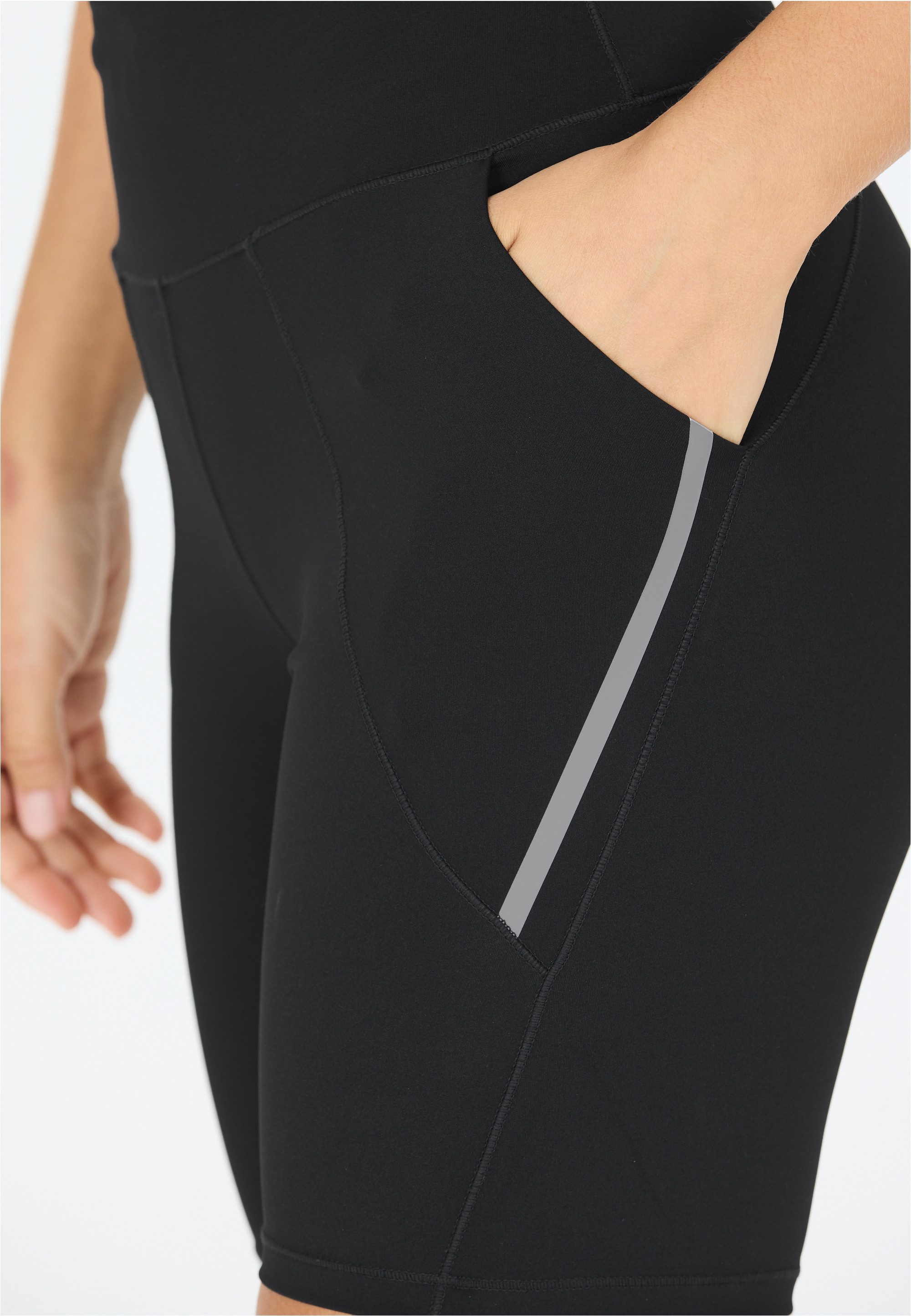 ENDURANCE Lauftights Talori mit diskreten Seitentaschen