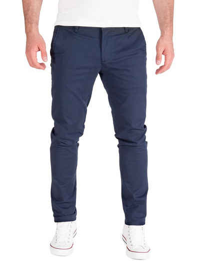 Pittman Chinohose Derrick moderne Baumwolll Chino Jeans mit Reißverschluss