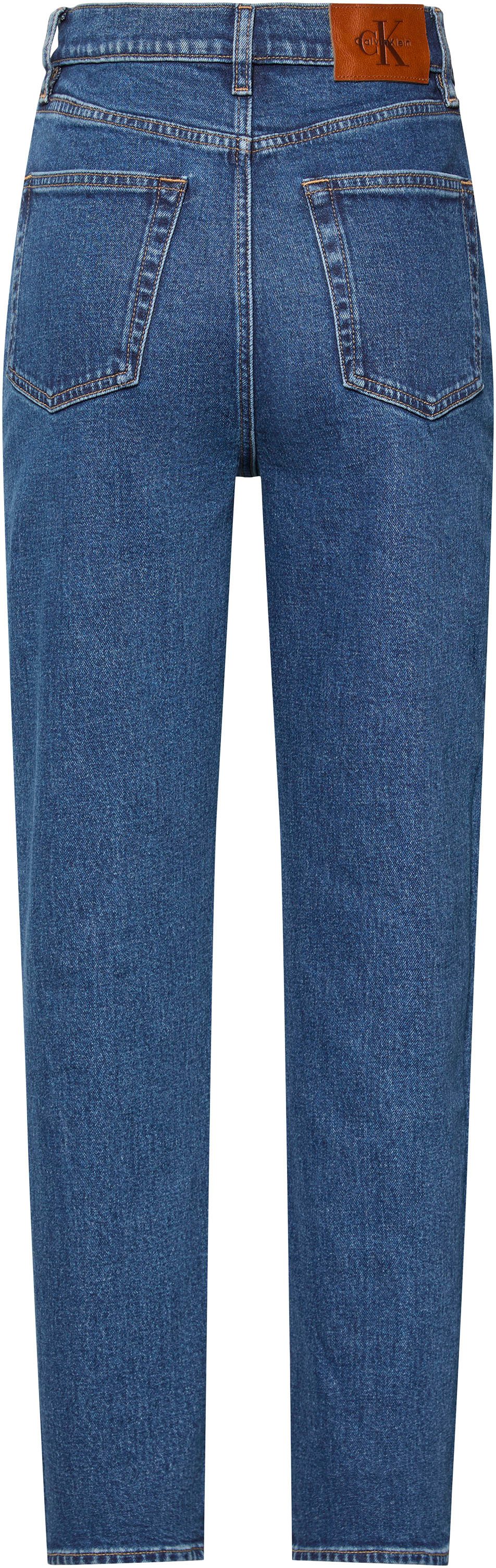 Calvin Klein Jeans Straight-Jeans Mit Gürtelschlaufen