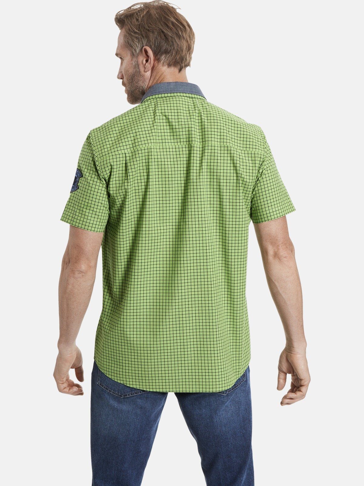 Jan Vanderstorm Kurzarmhemd RUTGER +Fit Kollektion, günstig online kaufen