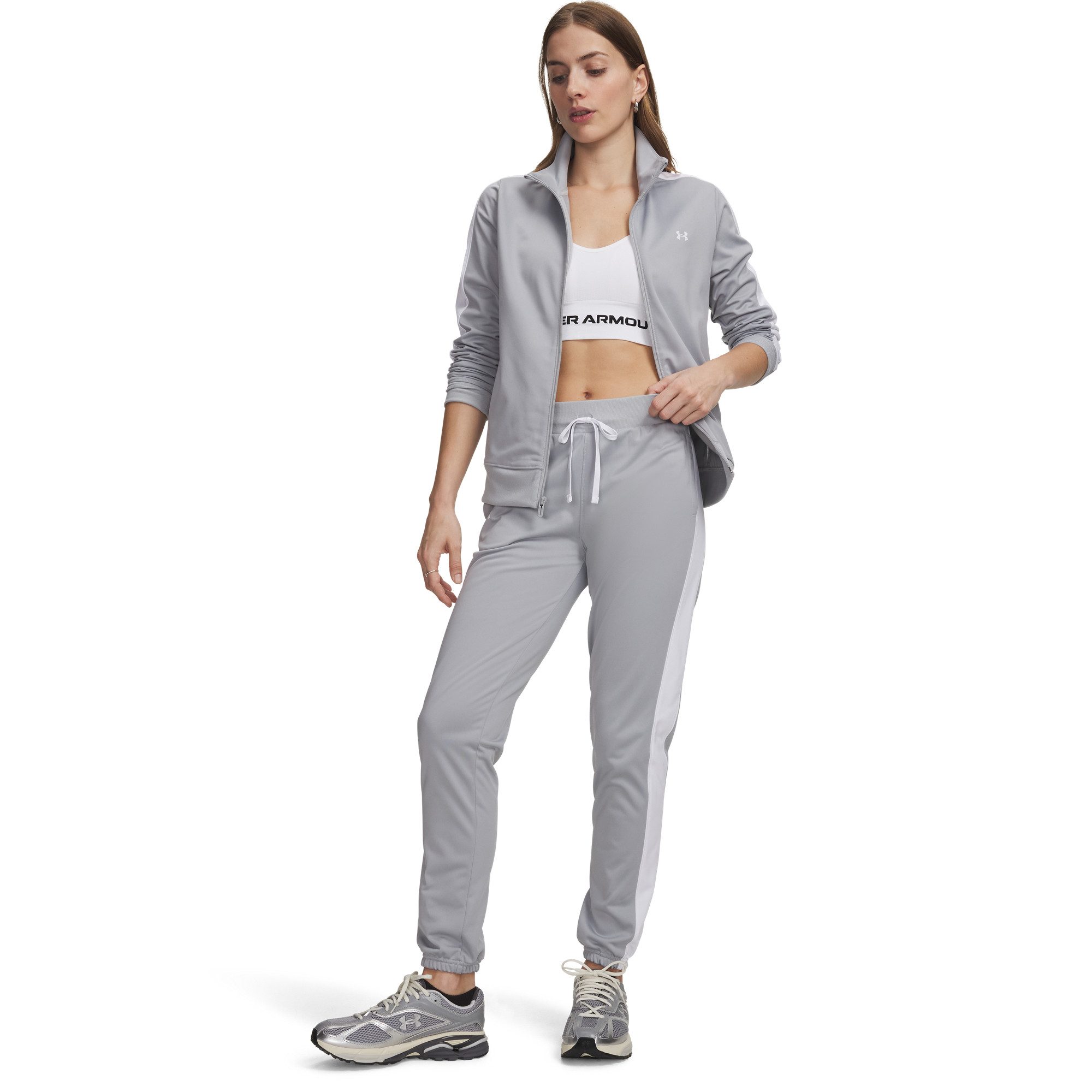 Under Armour® Trainingsanzug Under Armour Damen Trainingsanzug Tricot Tracksuit 1365147
