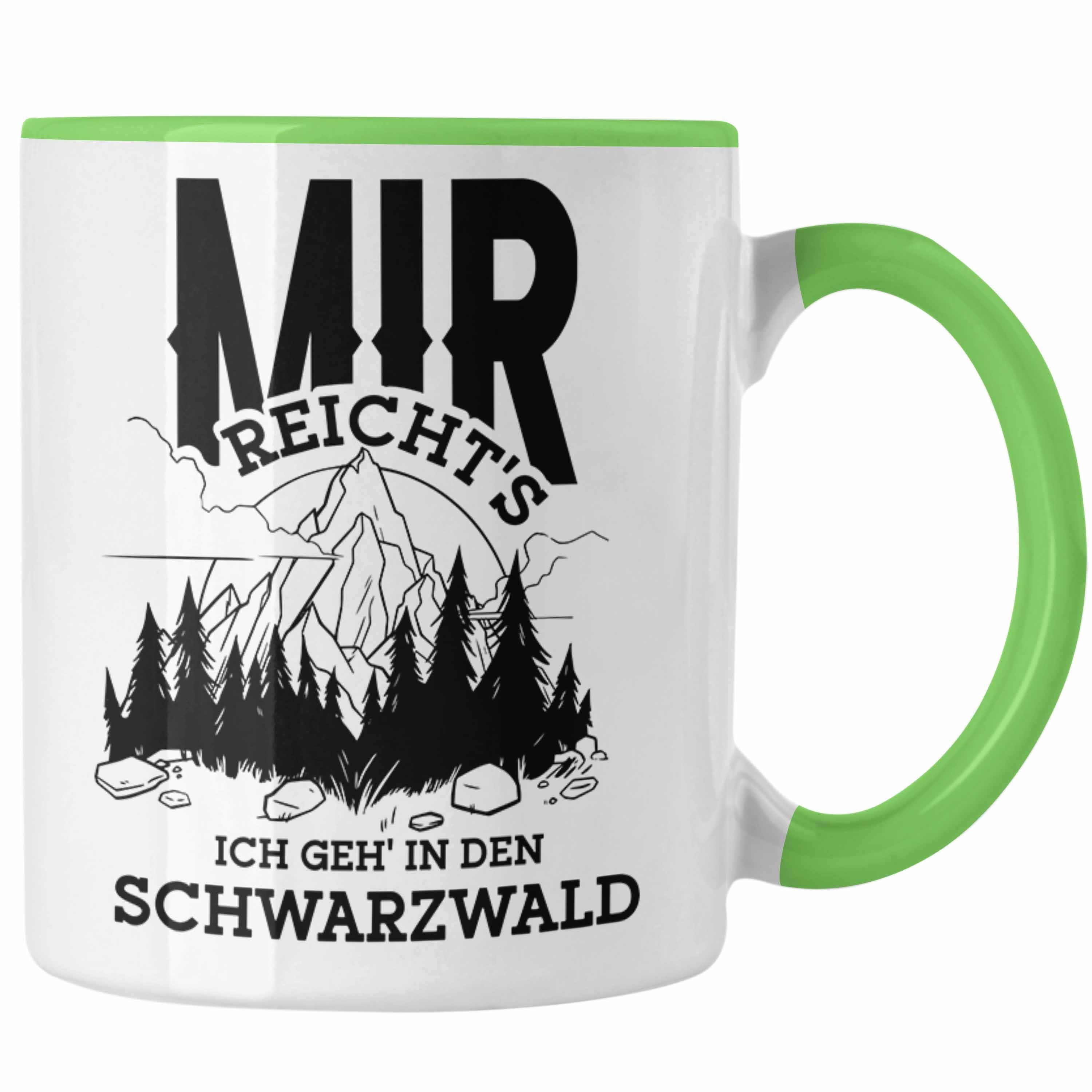 Trendation Tasse Schwarzwald Wanderer Tasse mit lustigem Spruch - Geschenk für Naturfre