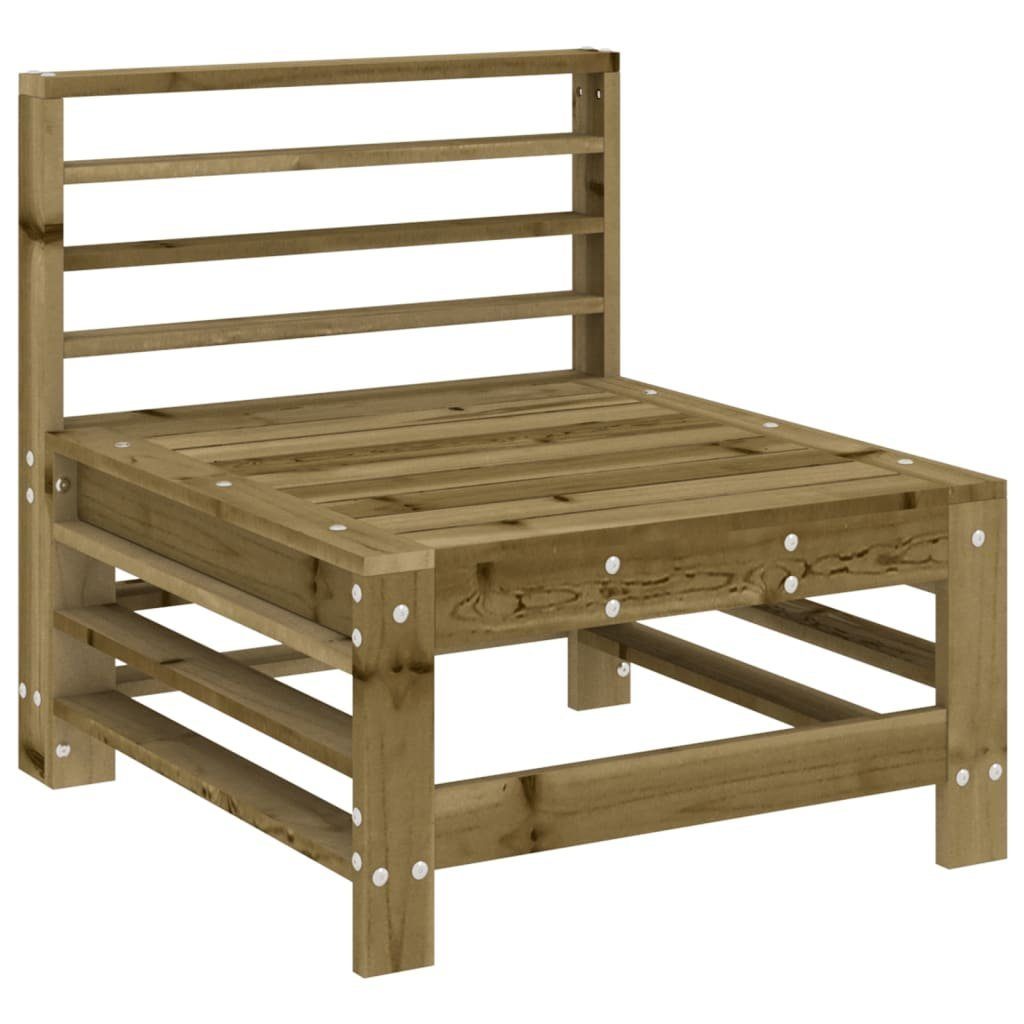 vidaXL Sofaelement Garten-Mittelsofa Kiefernholz Imprägniert (1 günstig online kaufen